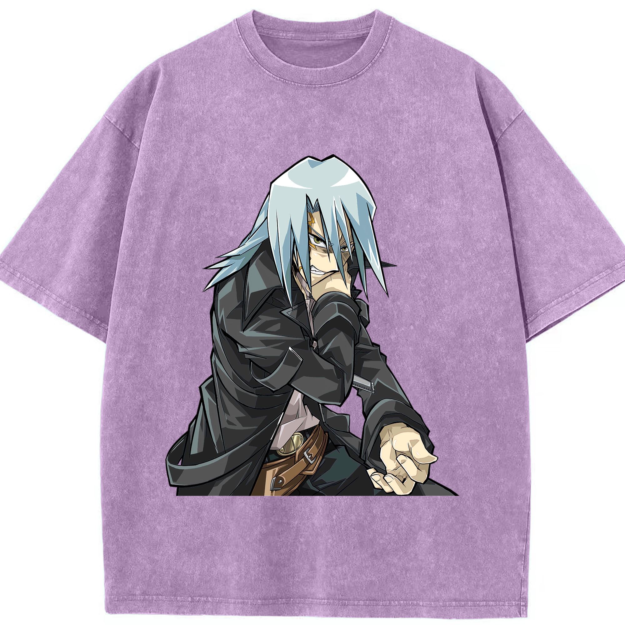 （画像用） 遊☆戯☆王 Yu-Gi-Oh! 綿100% ヴィンテージ風 半袖Tシャツ（フロントプリント）