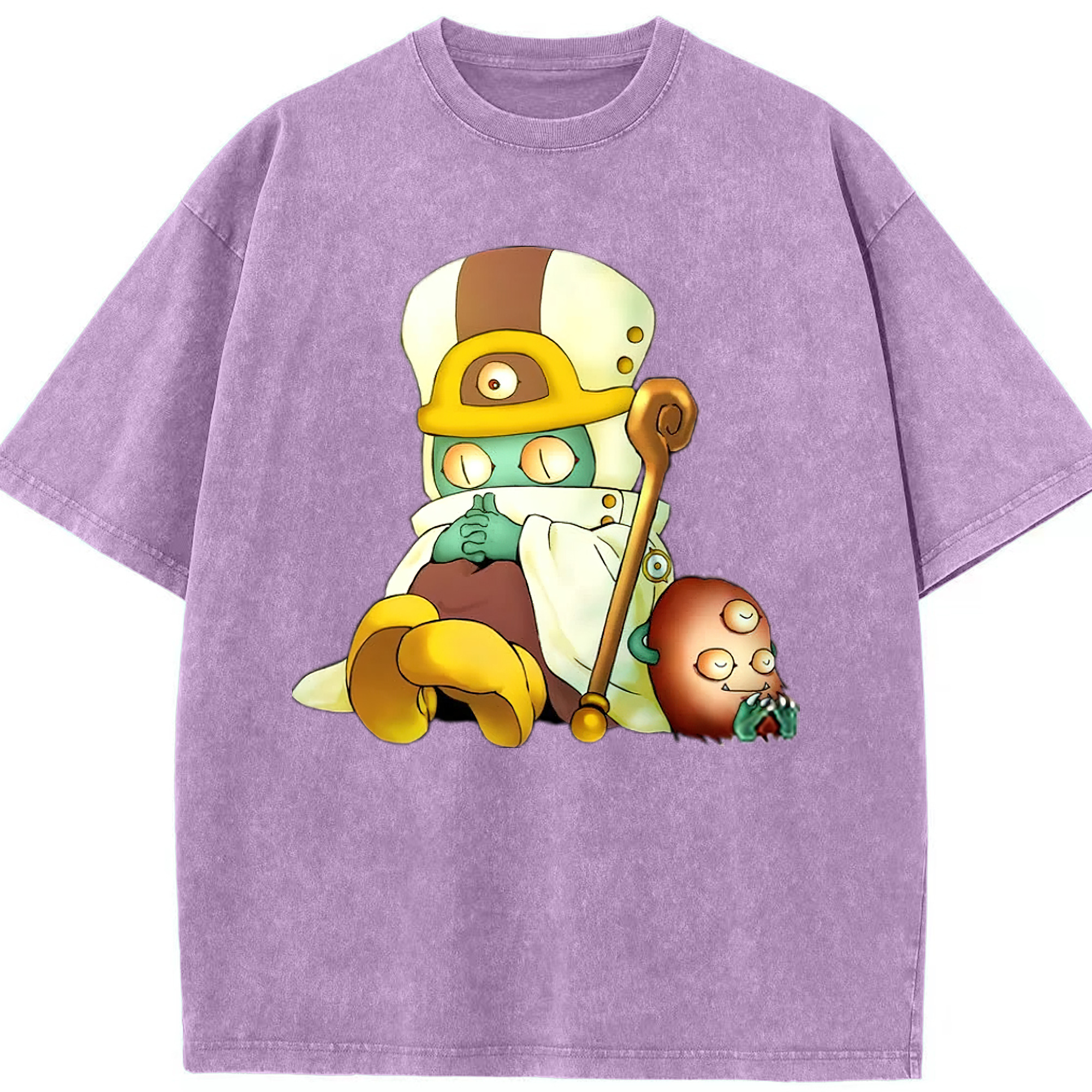（画像用） 遊☆戯☆王 Yu-Gi-Oh! 綿100% ヴィンテージ風 半袖Tシャツ（フロントプリント）
