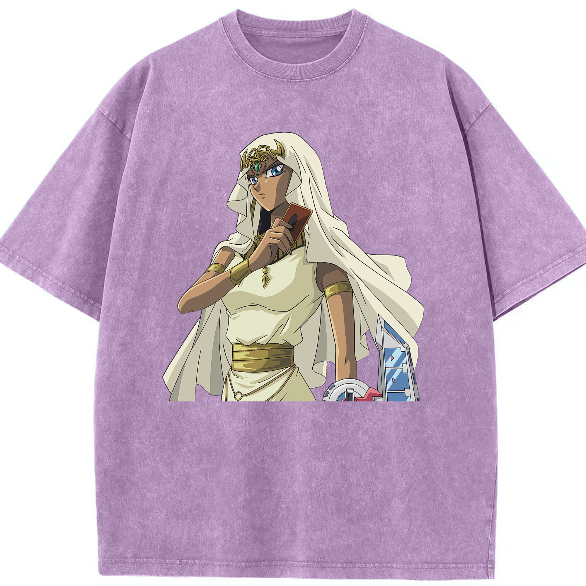 （画像用） 遊☆戯☆王 Yu-Gi-Oh! 綿100% ヴィンテージ風 半袖Tシャツ（フロントプリント）