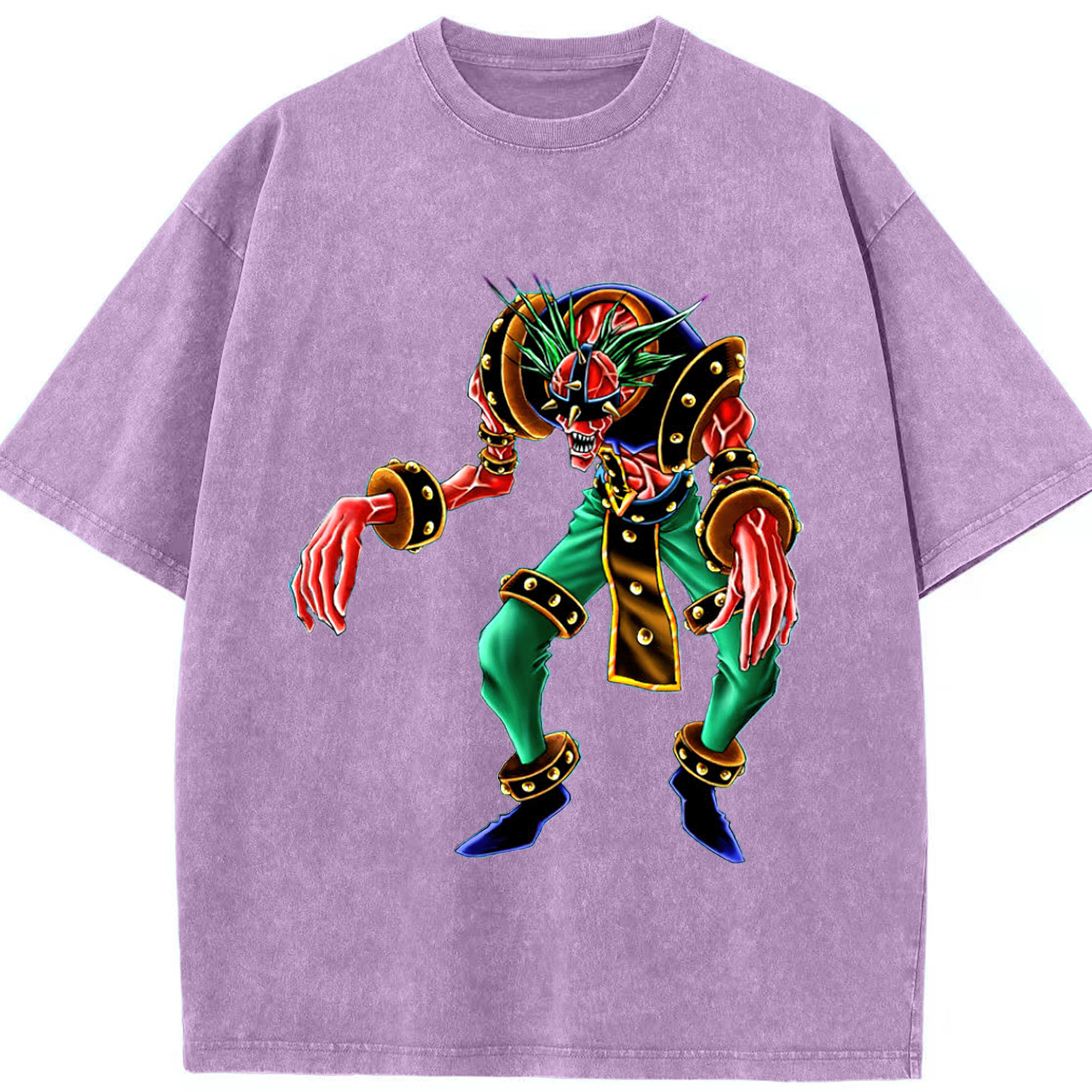 （画像用） 遊☆戯☆王 Yu-Gi-Oh! 綿100% ヴィンテージ風 半袖Tシャツ（フロントプリント）