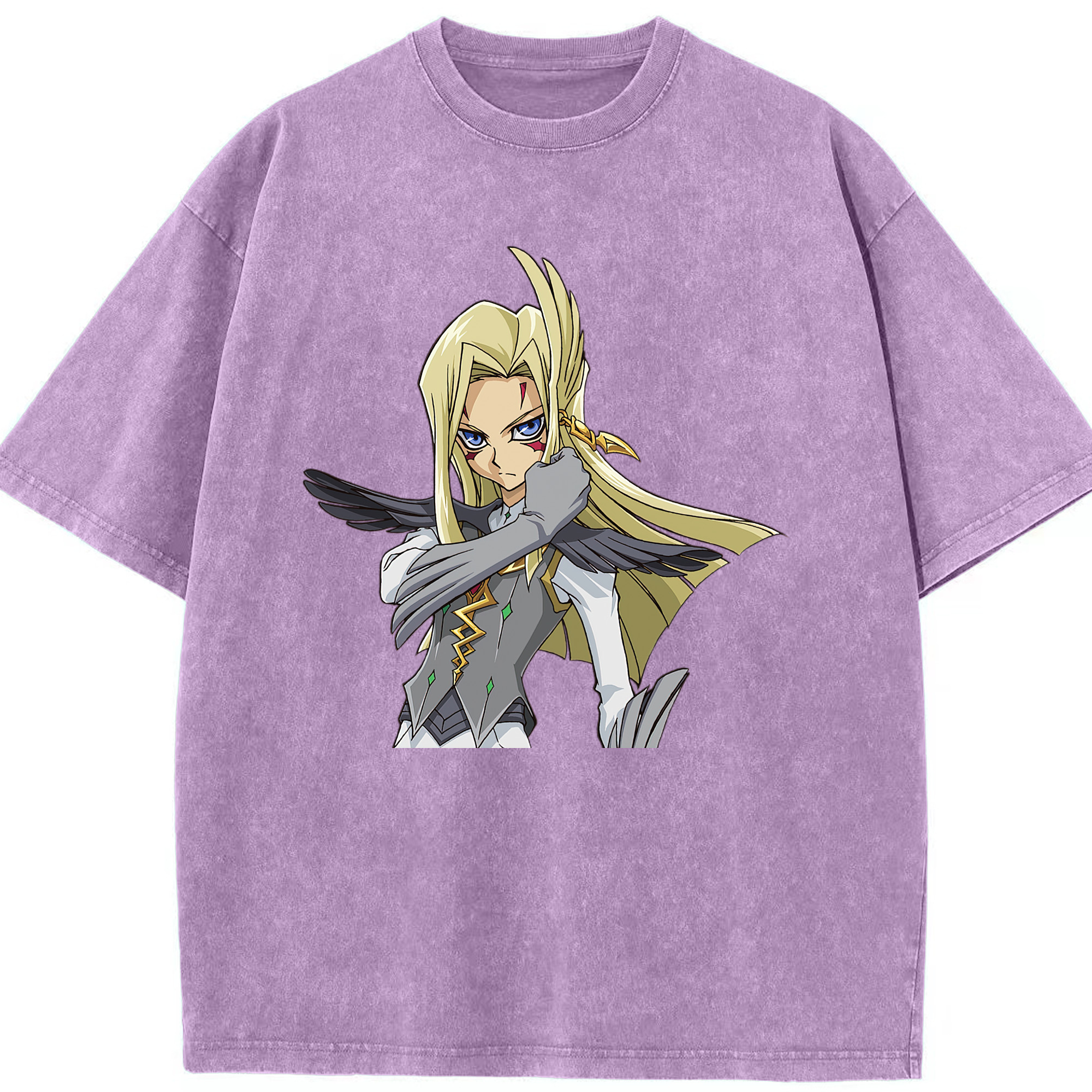 （画像用） 遊☆戯☆王 Yu-Gi-Oh! 綿100% ヴィンテージ風 半袖Tシャツ（フロントプリント）