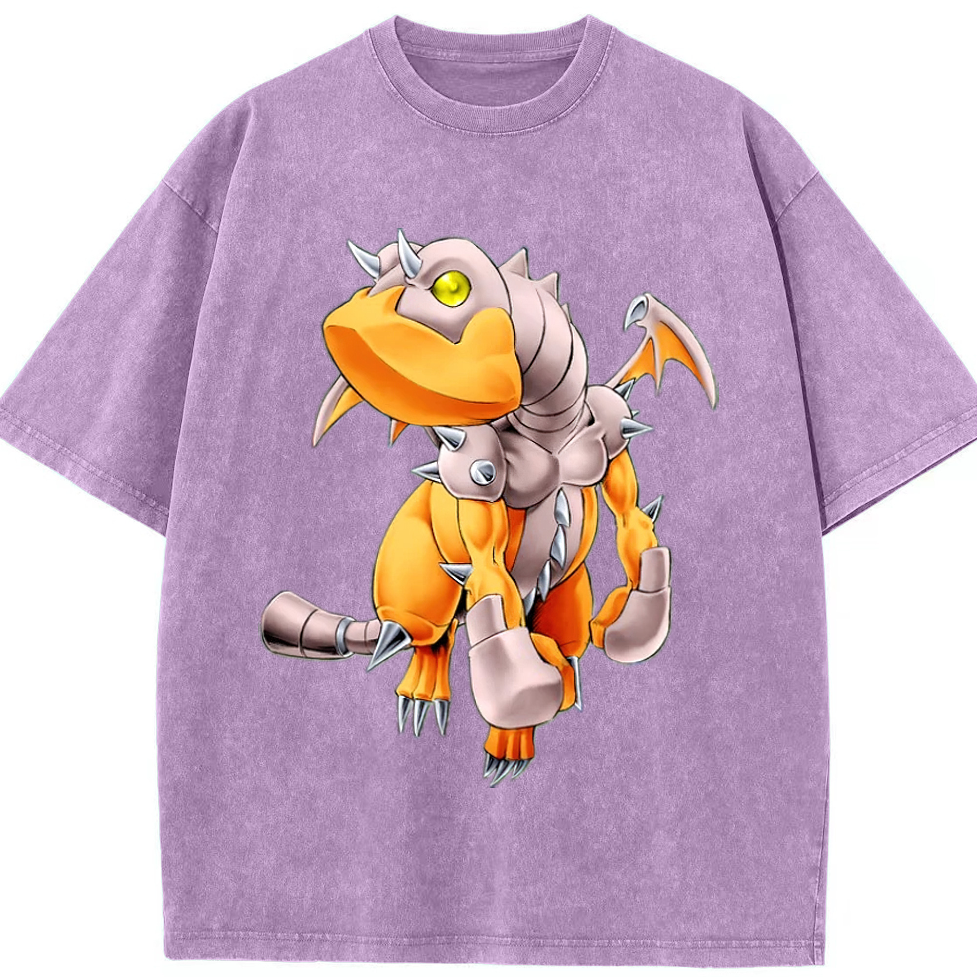 （画像用） 遊☆戯☆王 Yu-Gi-Oh! 綿100% ヴィンテージ風 半袖Tシャツ（フロントプリント）