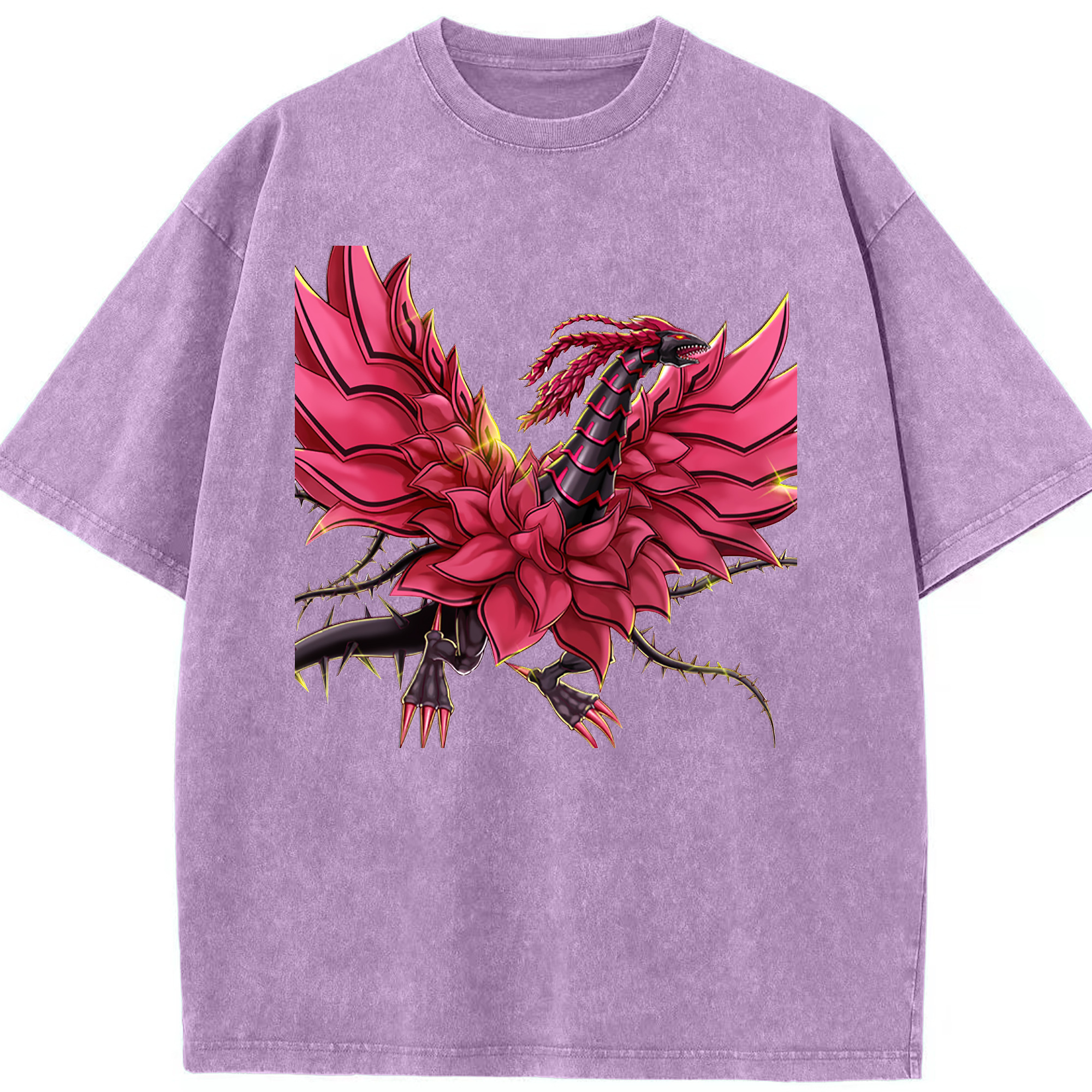（画像用） 遊☆戯☆王 Yu-Gi-Oh! 綿100% ヴィンテージ風 半袖Tシャツ（フロントプリント）