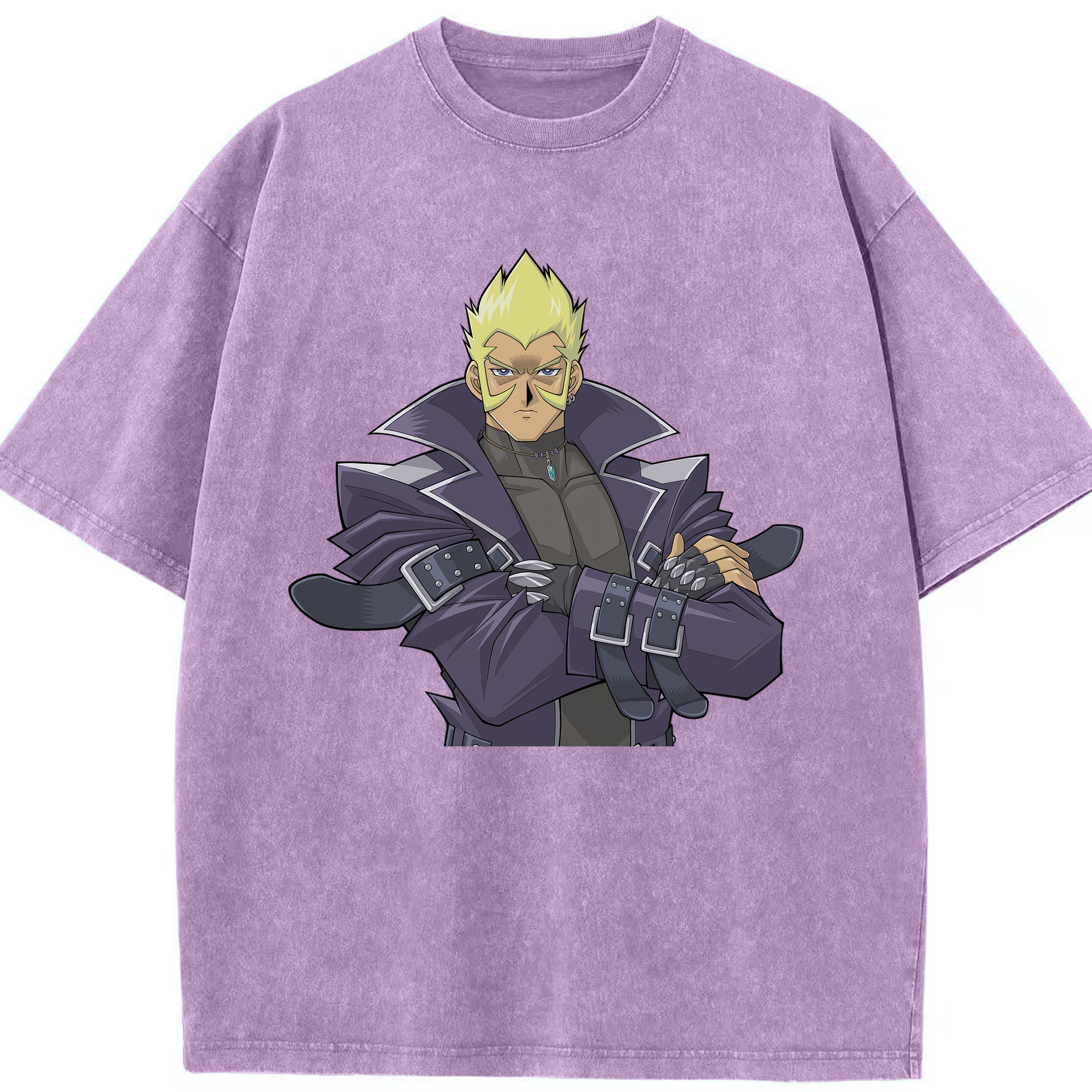 （画像用） 遊☆戯☆王 Yu-Gi-Oh! 綿100% ヴィンテージ風 半袖Tシャツ（フロントプリント）