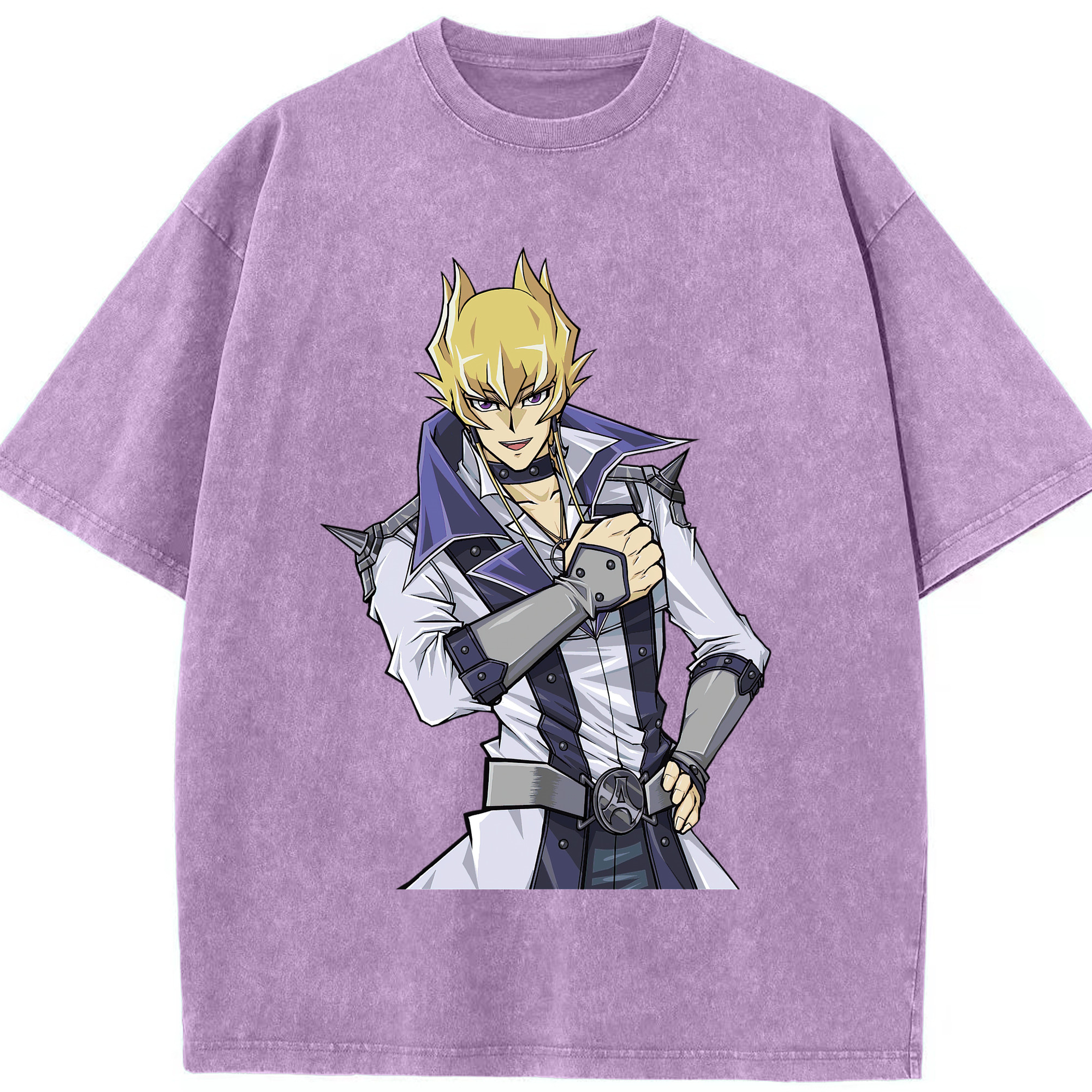 （画像用） 遊☆戯☆王 Yu-Gi-Oh! 綿100% ヴィンテージ風 半袖Tシャツ（フロントプリント）
