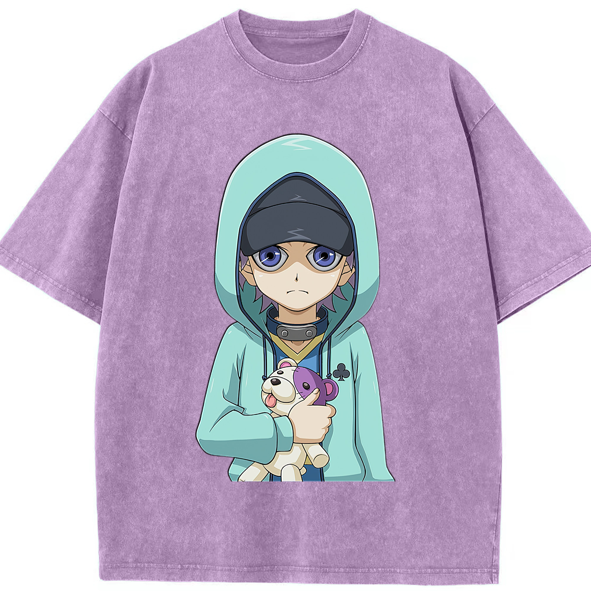 （画像用） 遊☆戯☆王 Yu-Gi-Oh! 綿100% ヴィンテージ風 半袖Tシャツ（フロントプリント）
