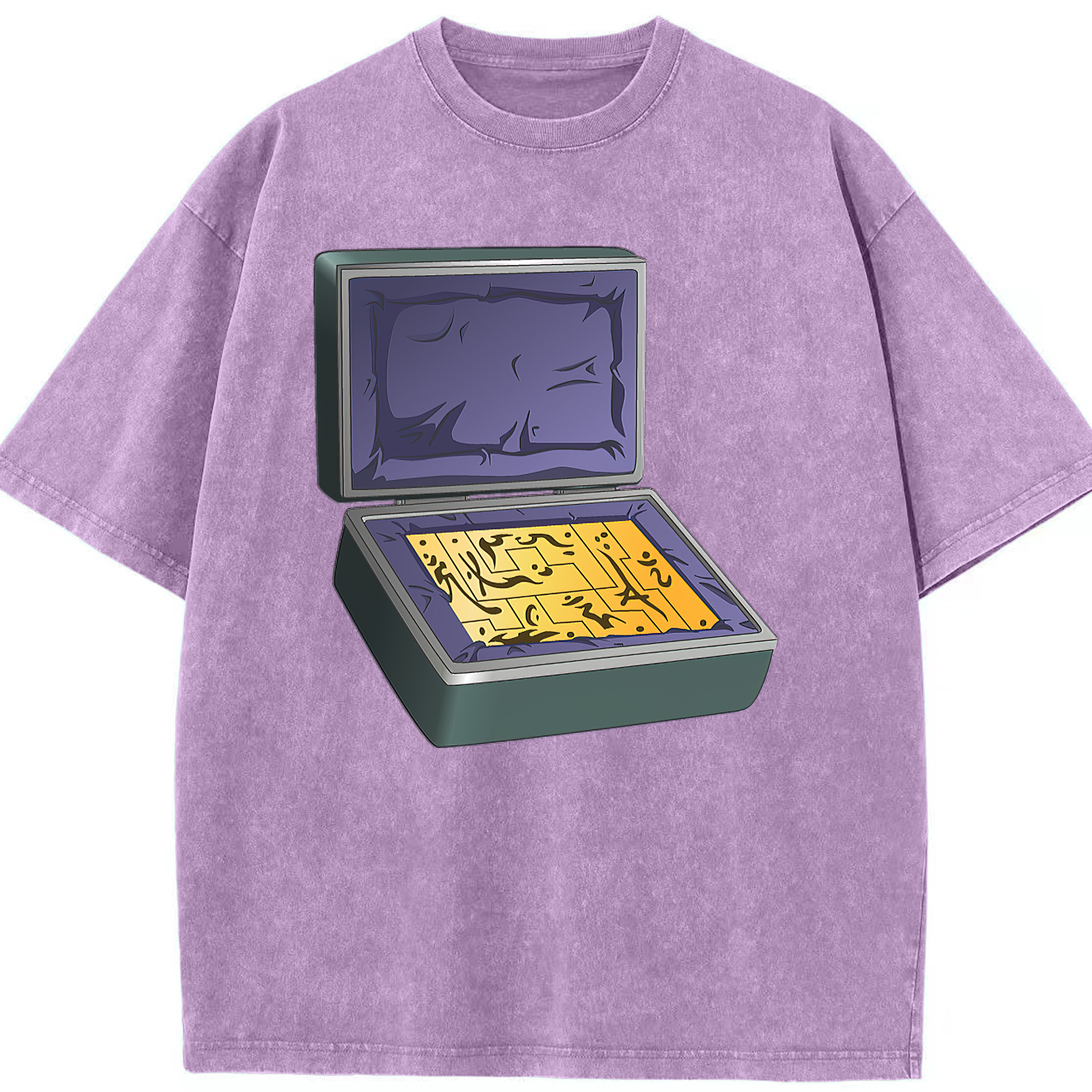 （画像用） 遊☆戯☆王 Yu-Gi-Oh! 綿100% ヴィンテージ風 半袖Tシャツ（フロントプリント）