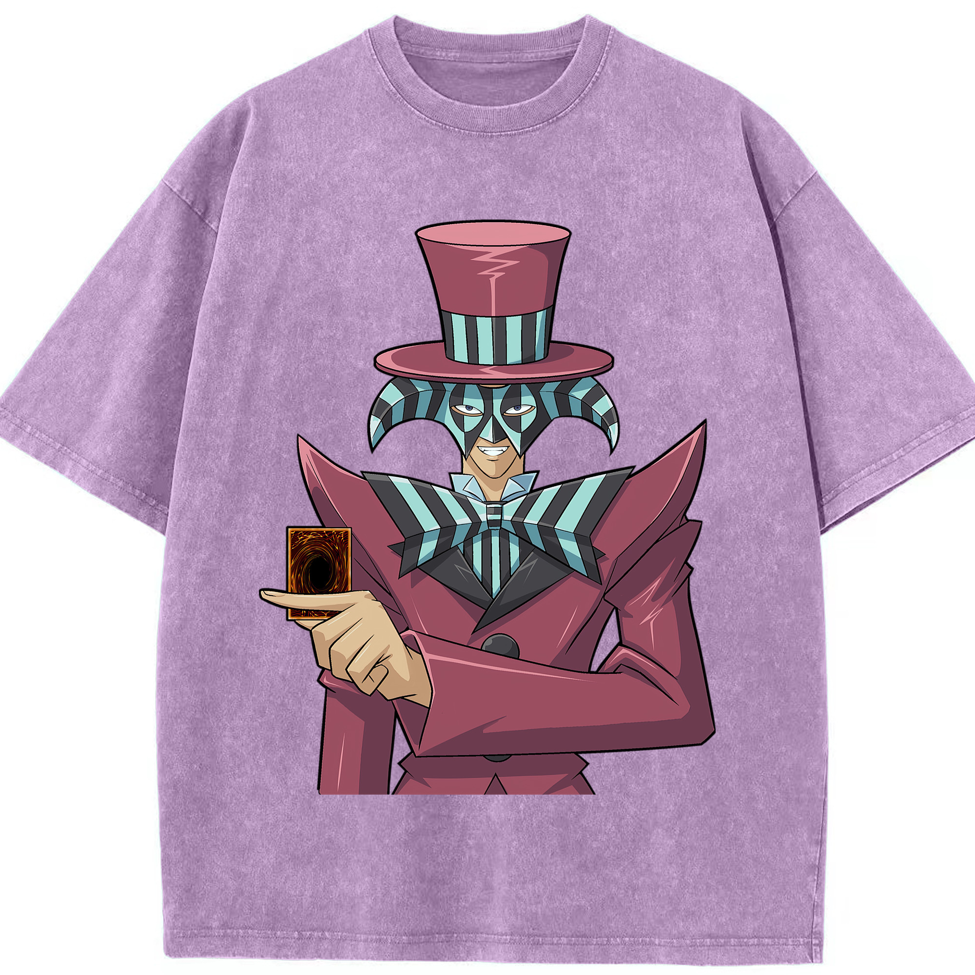 （画像用） 遊☆戯☆王 Yu-Gi-Oh! 綿100% ヴィンテージ風 半袖Tシャツ（フロントプリント）