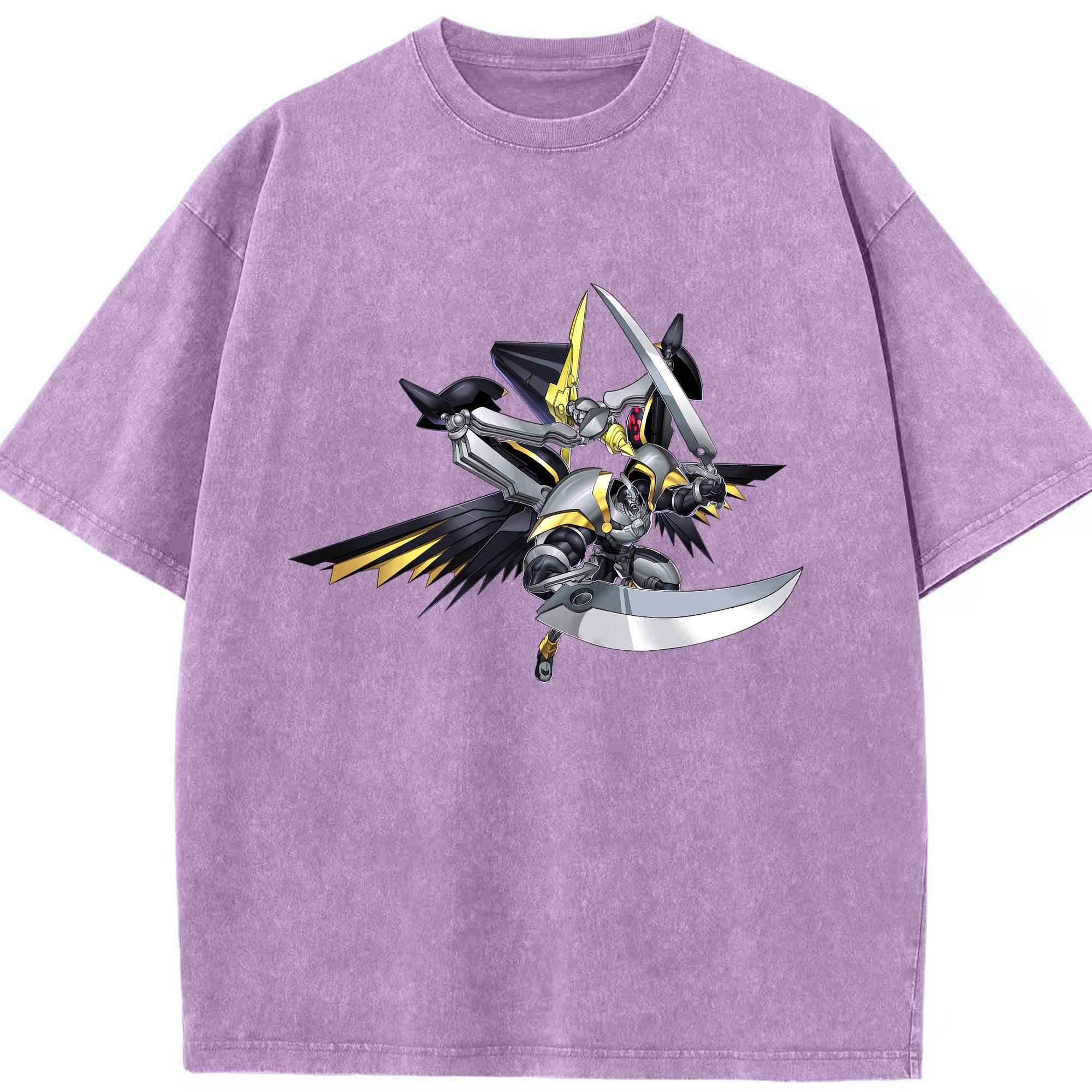 （画像用） 遊☆戯☆王 Yu-Gi-Oh! 綿100% ヴィンテージ風 半袖Tシャツ（フロントプリント）
