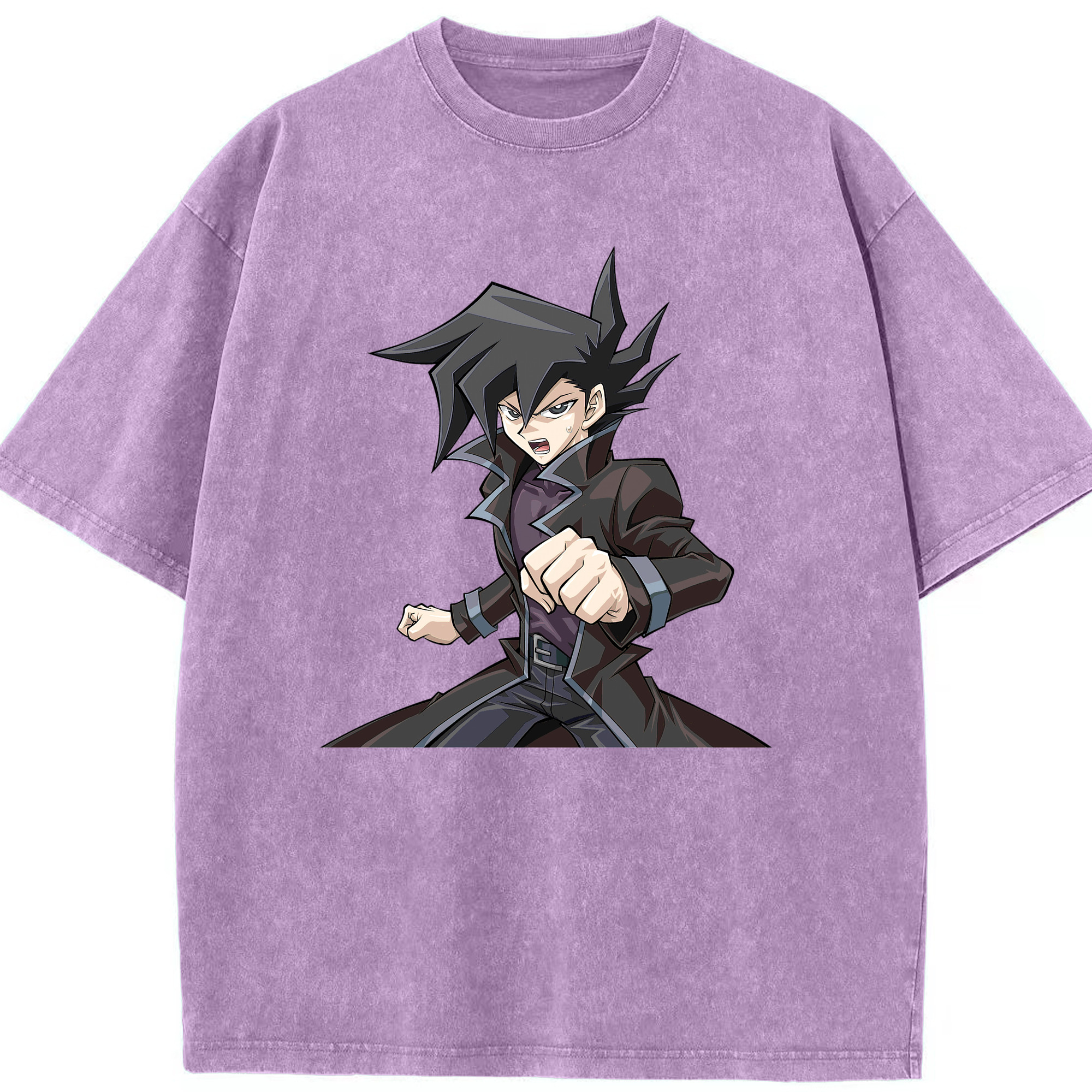 （画像用） 遊☆戯☆王 Yu-Gi-Oh! 綿100% ヴィンテージ風 半袖Tシャツ（フロントプリント）