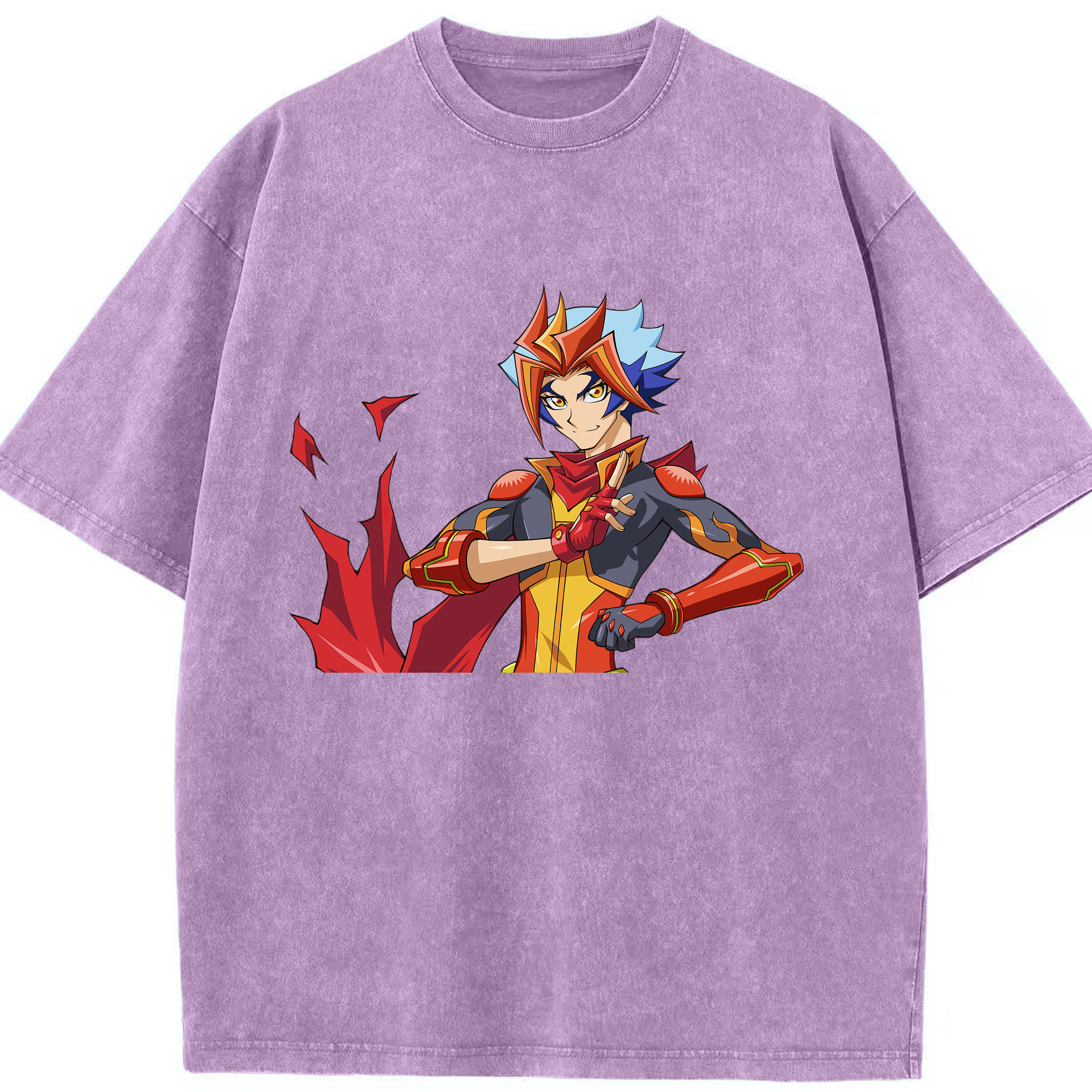 （画像用） 遊☆戯☆王 Yu-Gi-Oh! 綿100% ヴィンテージ風 半袖Tシャツ（フロントプリント）