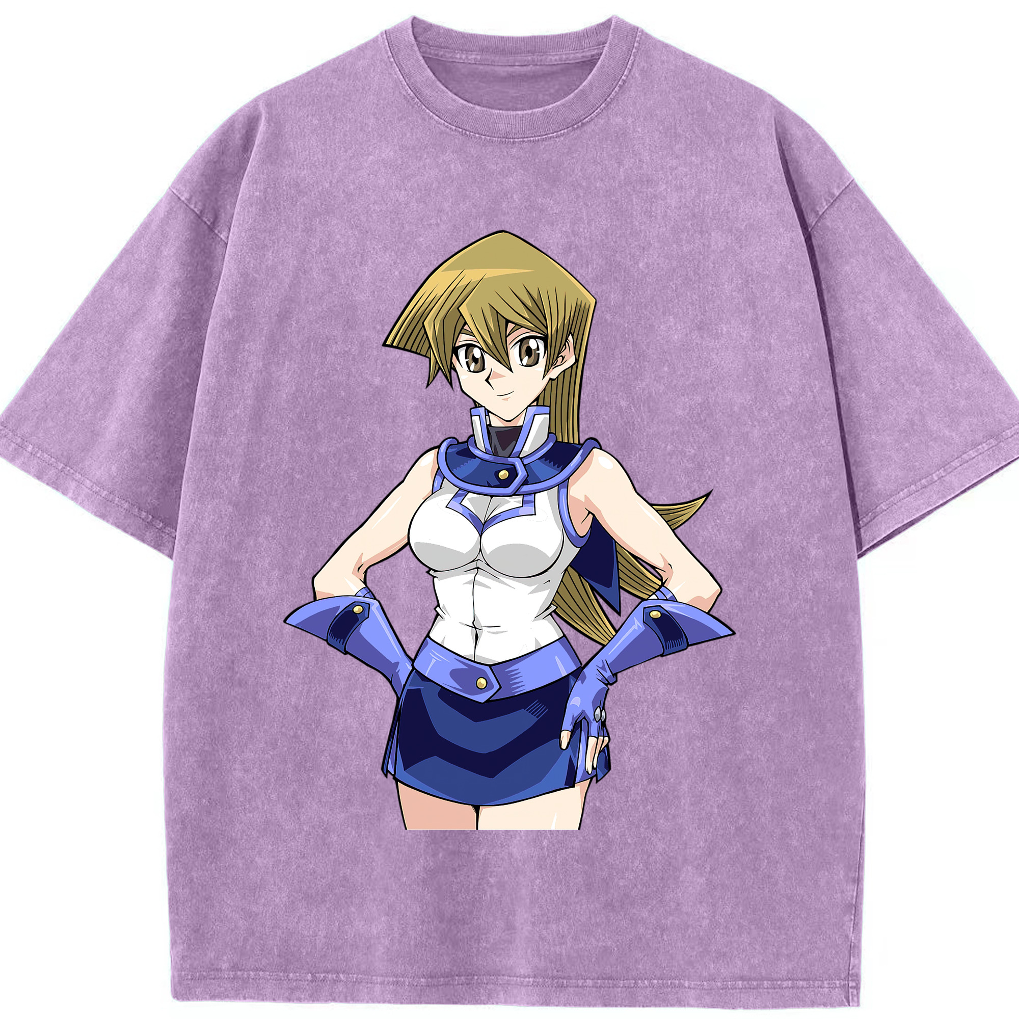 （画像用） 遊☆戯☆王 Yu-Gi-Oh! 綿100% ヴィンテージ風 半袖Tシャツ（フロントプリント）