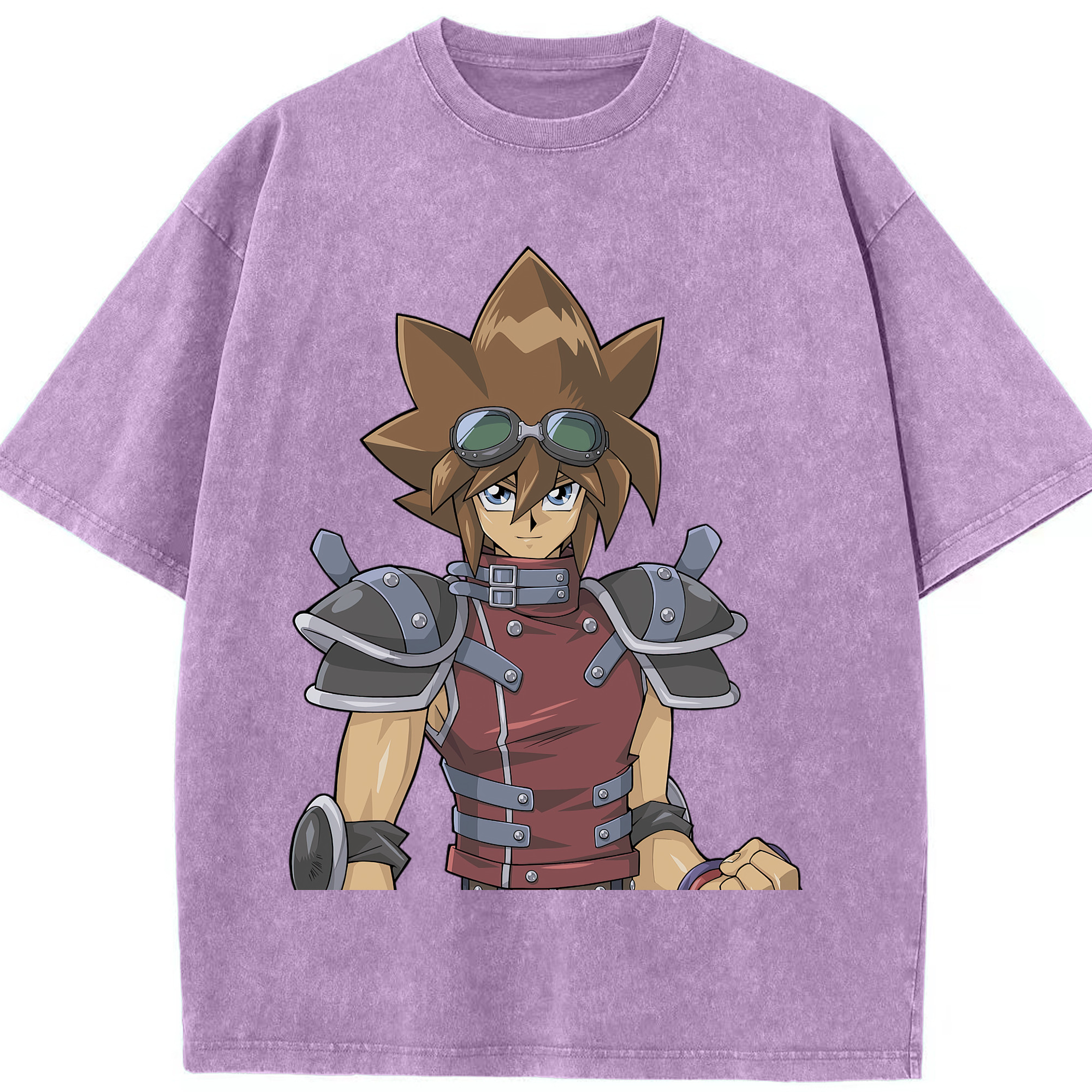 （画像用） 遊☆戯☆王 Yu-Gi-Oh! 綿100% ヴィンテージ風 半袖Tシャツ（フロントプリント）