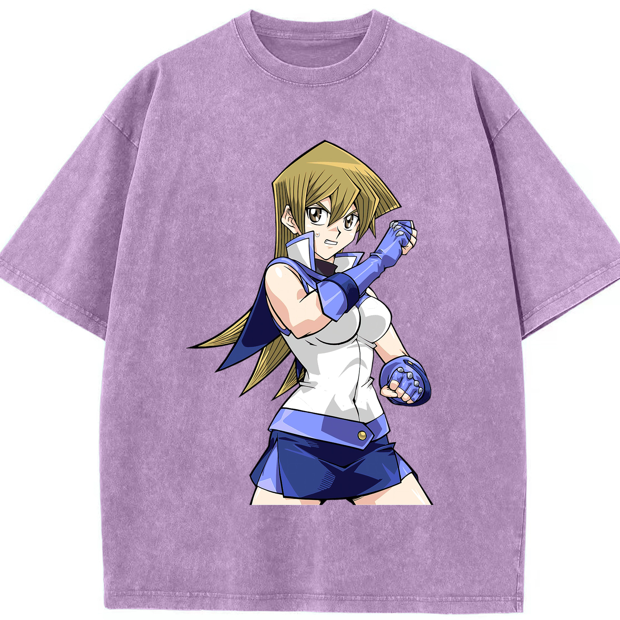 （画像用） 遊☆戯☆王 Yu-Gi-Oh! 綿100% ヴィンテージ風 半袖Tシャツ（フロントプリント）