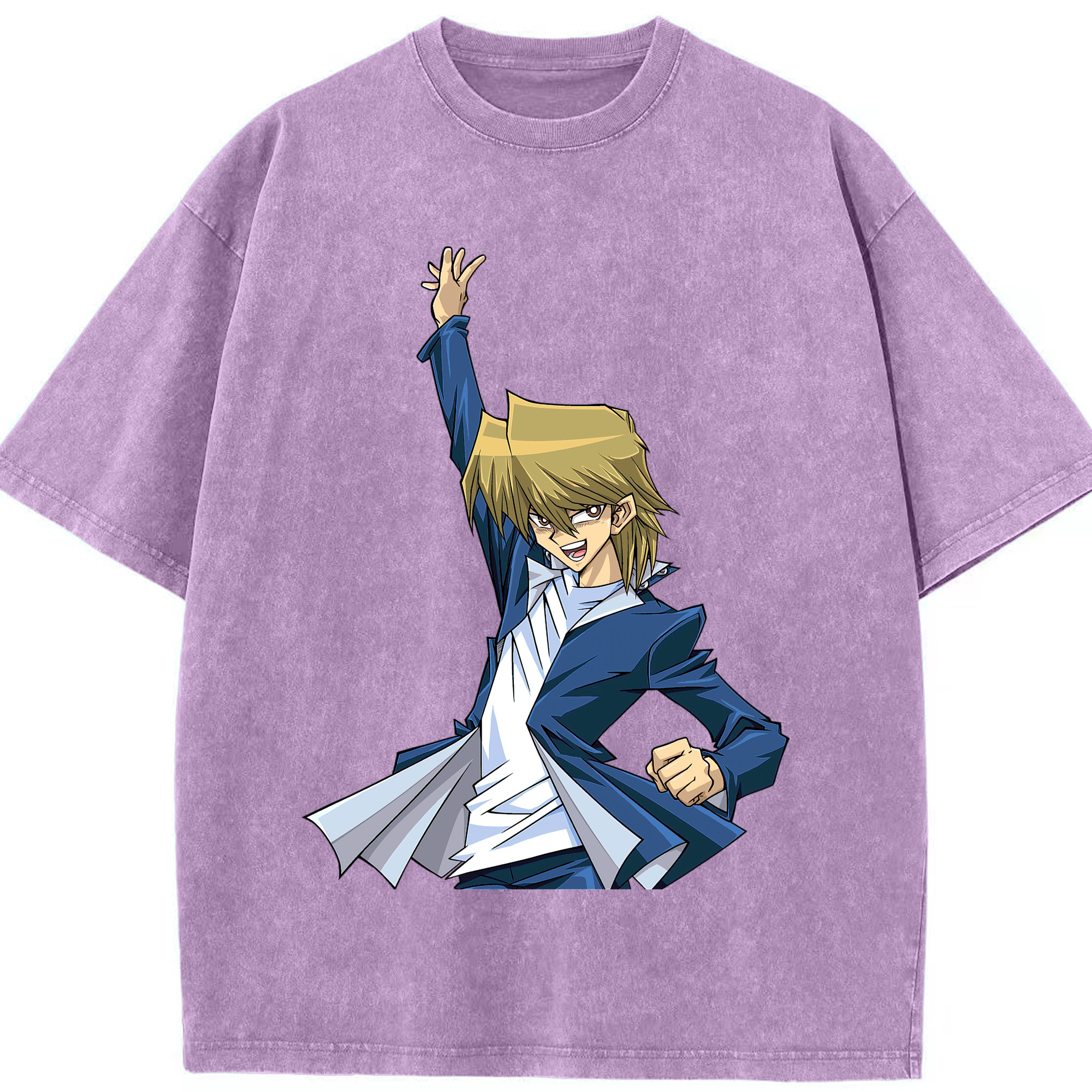 （画像用） 遊☆戯☆王 Yu-Gi-Oh! 綿100% ヴィンテージ風 半袖Tシャツ（フロントプリント）