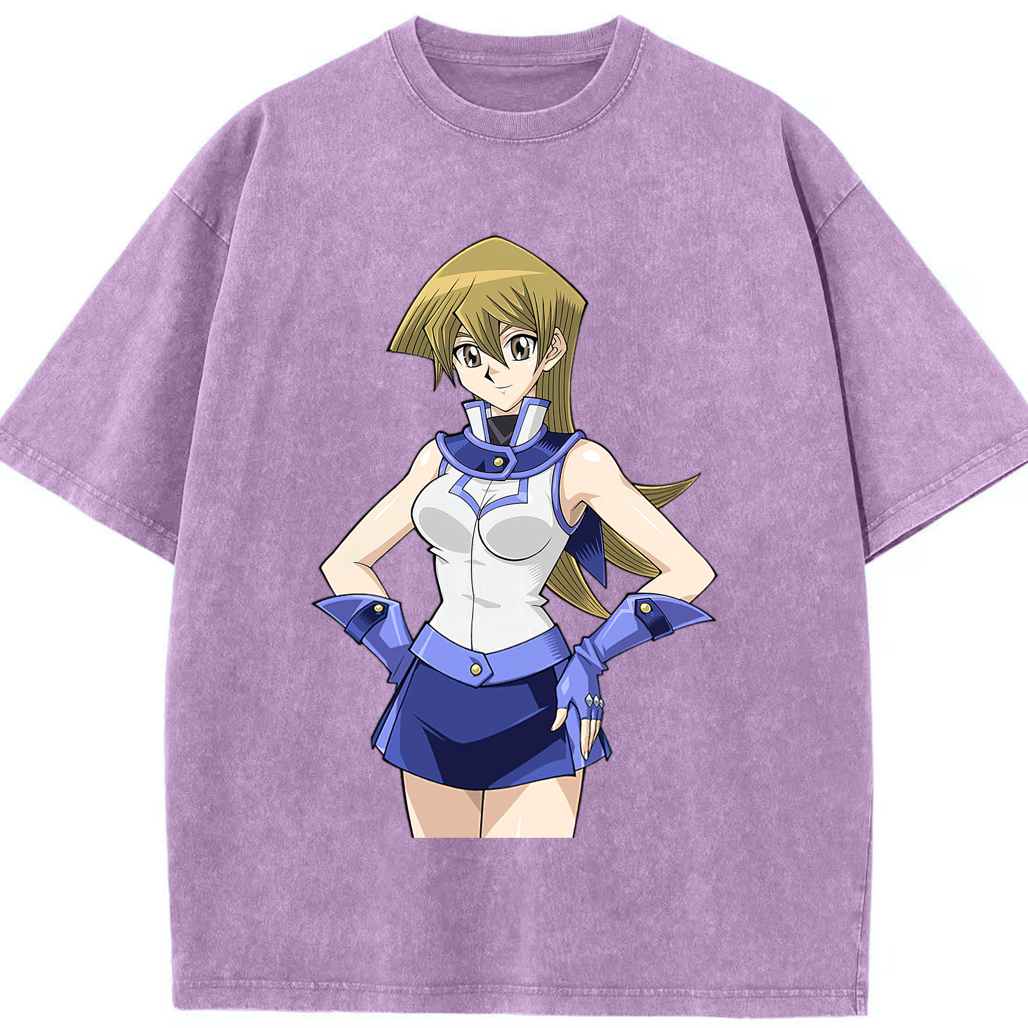 （画像用） 遊☆戯☆王 Yu-Gi-Oh! 綿100% ヴィンテージ風 半袖Tシャツ（フロントプリント）