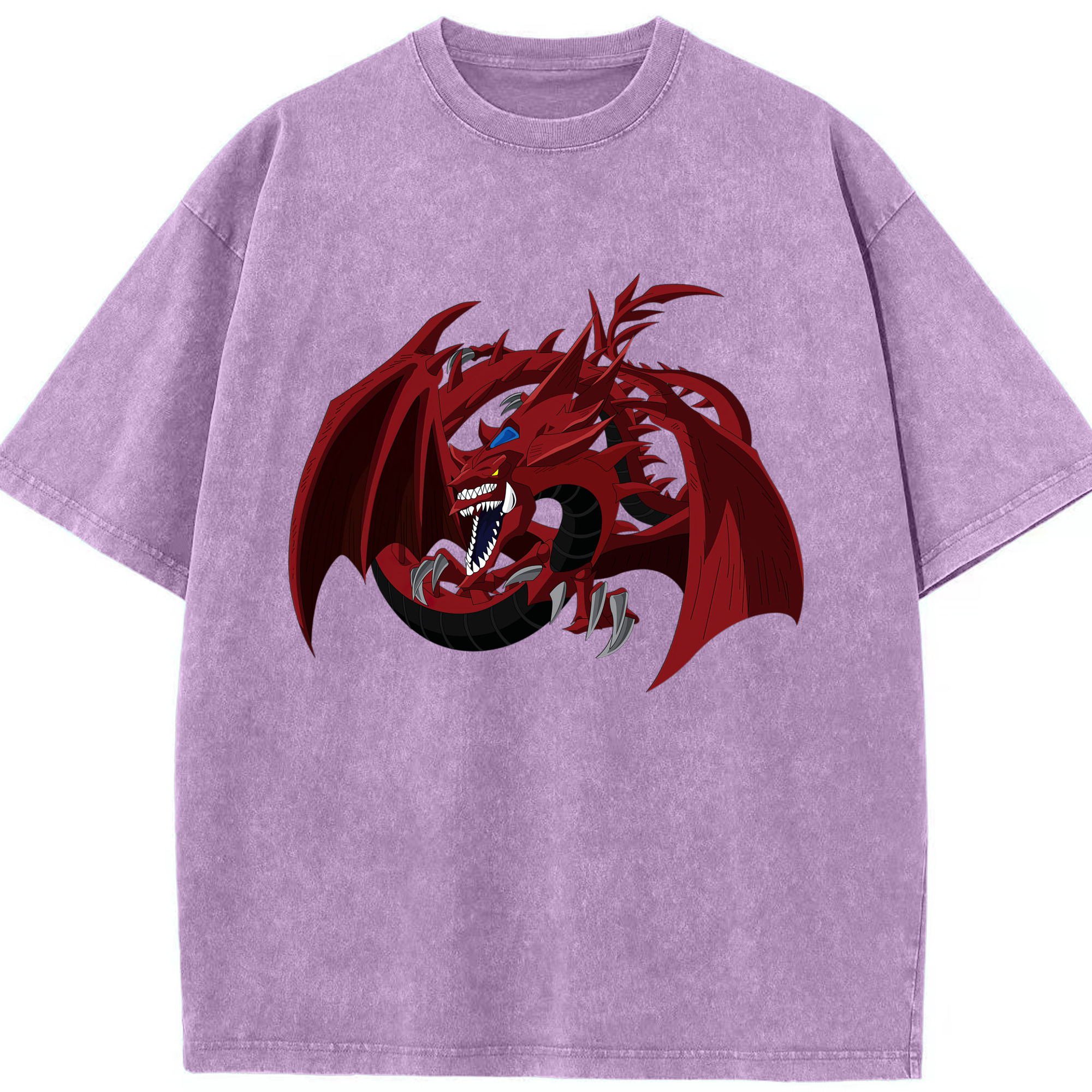 （画像用） 遊☆戯☆王 Yu-Gi-Oh! 綿100% ヴィンテージ風 半袖Tシャツ（フロントプリント）