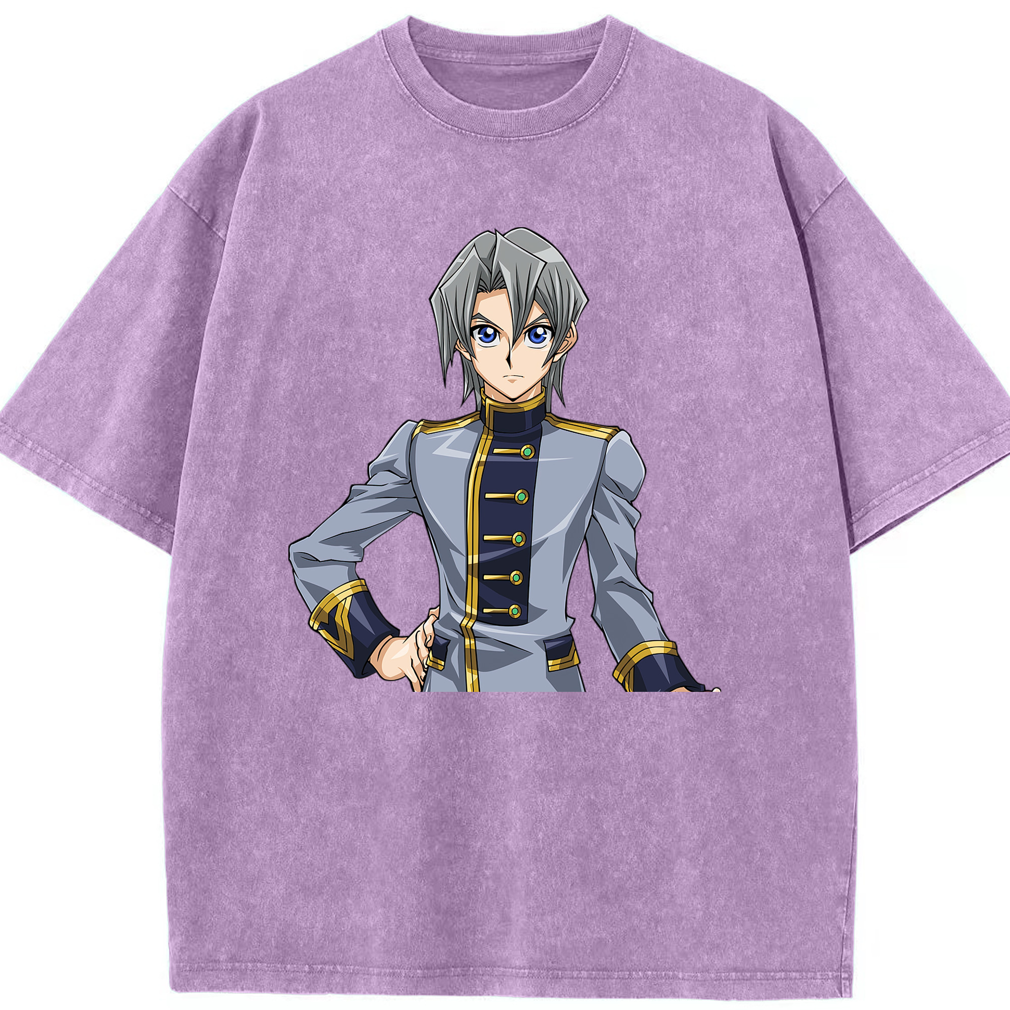 （画像用） 遊☆戯☆王 Yu-Gi-Oh! 綿100% ヴィンテージ風 半袖Tシャツ（フロントプリント）