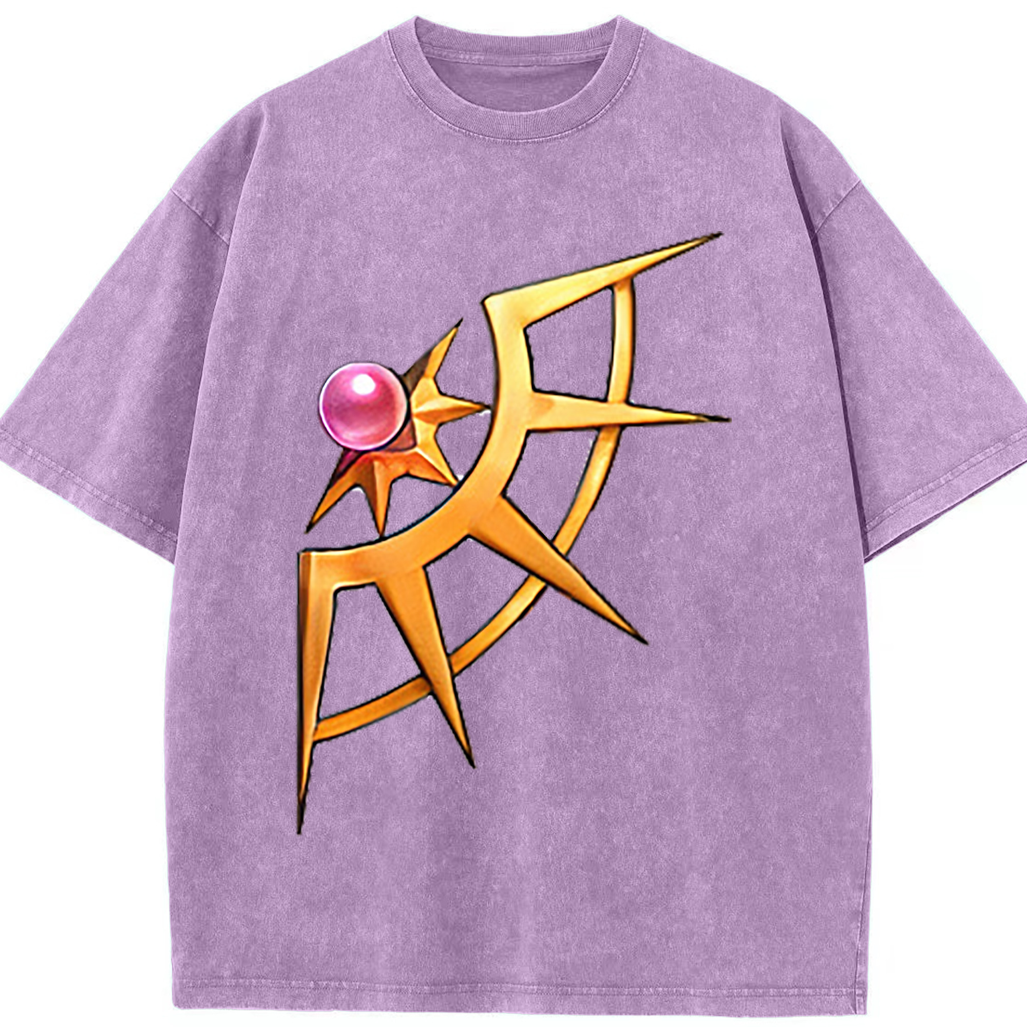 （画像用） 遊☆戯☆王 Yu-Gi-Oh! 綿100% ヴィンテージ風 半袖Tシャツ（フロントプリント）