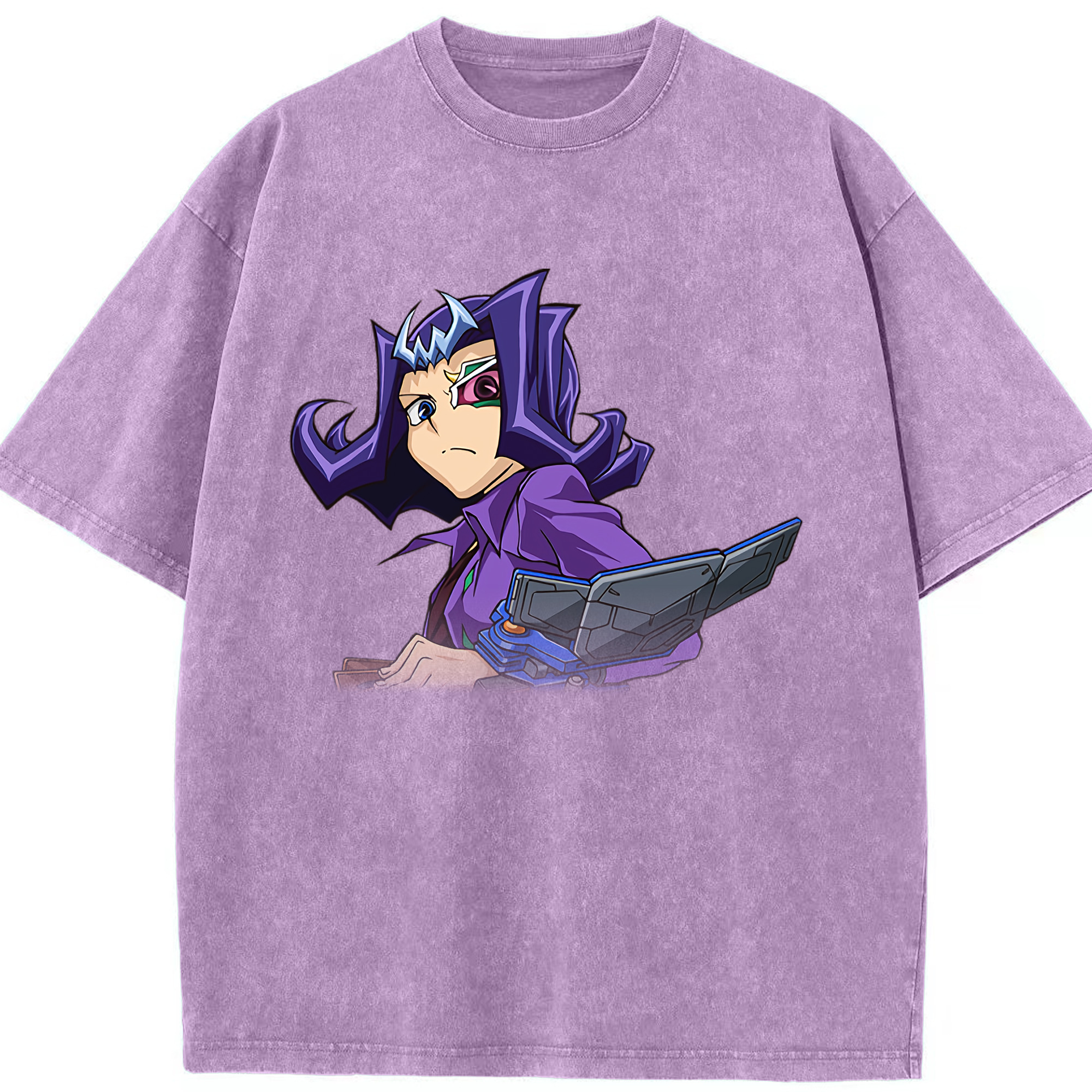 （画像用） 遊☆戯☆王 Yu-Gi-Oh! 綿100% ヴィンテージ風 半袖Tシャツ（フロントプリント）
