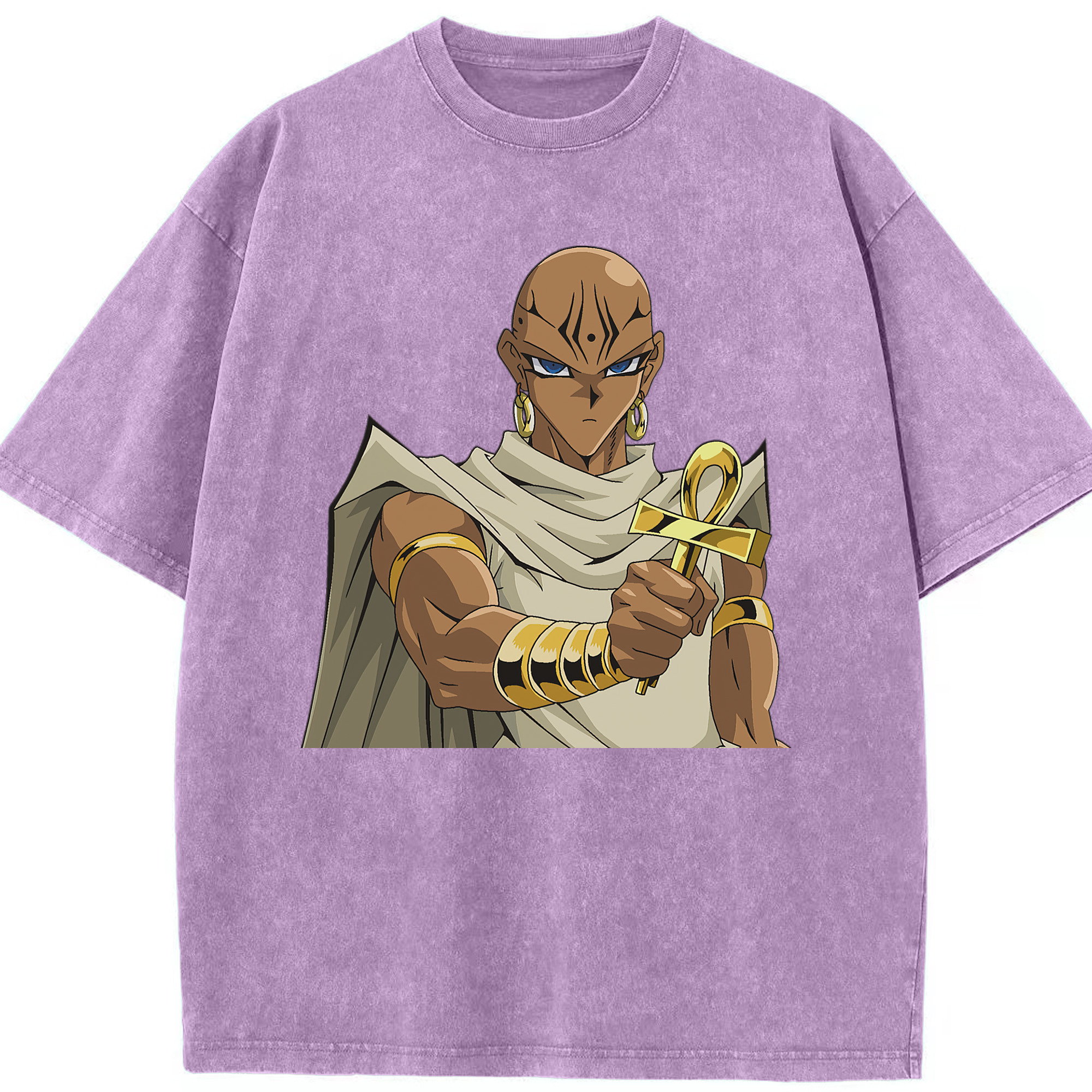 （画像用） 遊☆戯☆王 Yu-Gi-Oh! 綿100% ヴィンテージ風 半袖Tシャツ（フロントプリント）