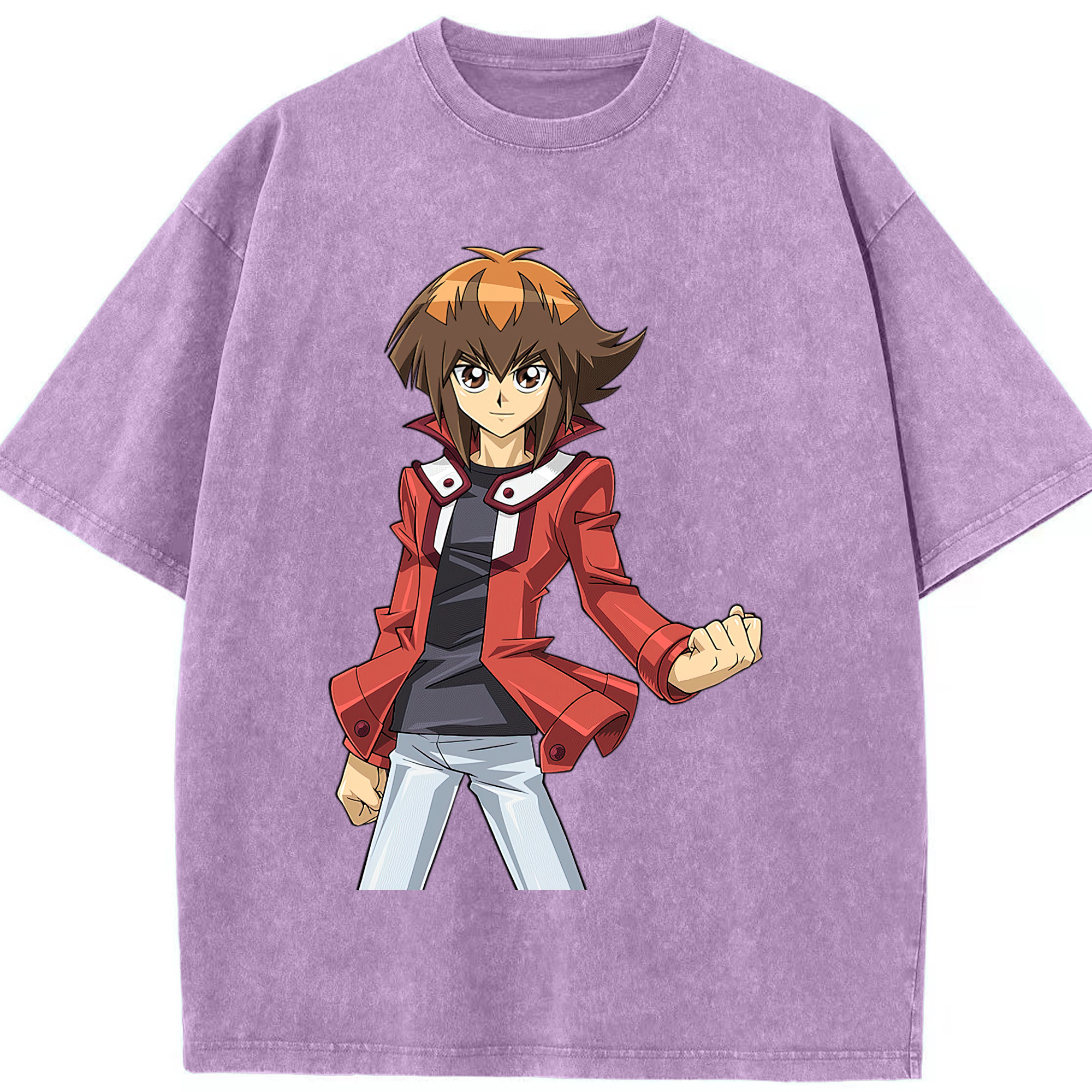 （画像用） 遊☆戯☆王 Yu-Gi-Oh! 綿100% ヴィンテージ風 半袖Tシャツ（フロントプリント）
