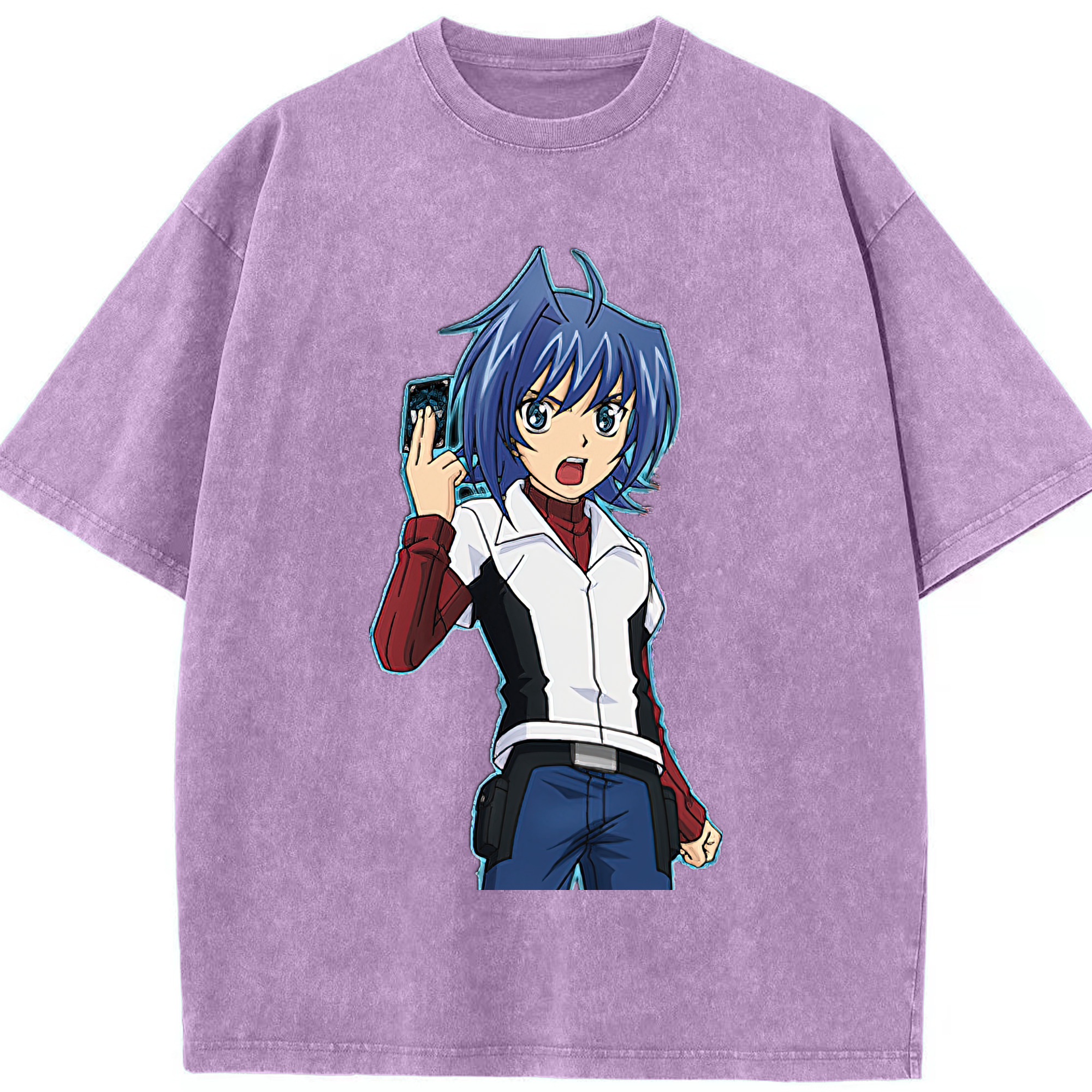 （画像用） 遊☆戯☆王 Yu-Gi-Oh! 綿100% ヴィンテージ風 半袖Tシャツ（フロントプリント）