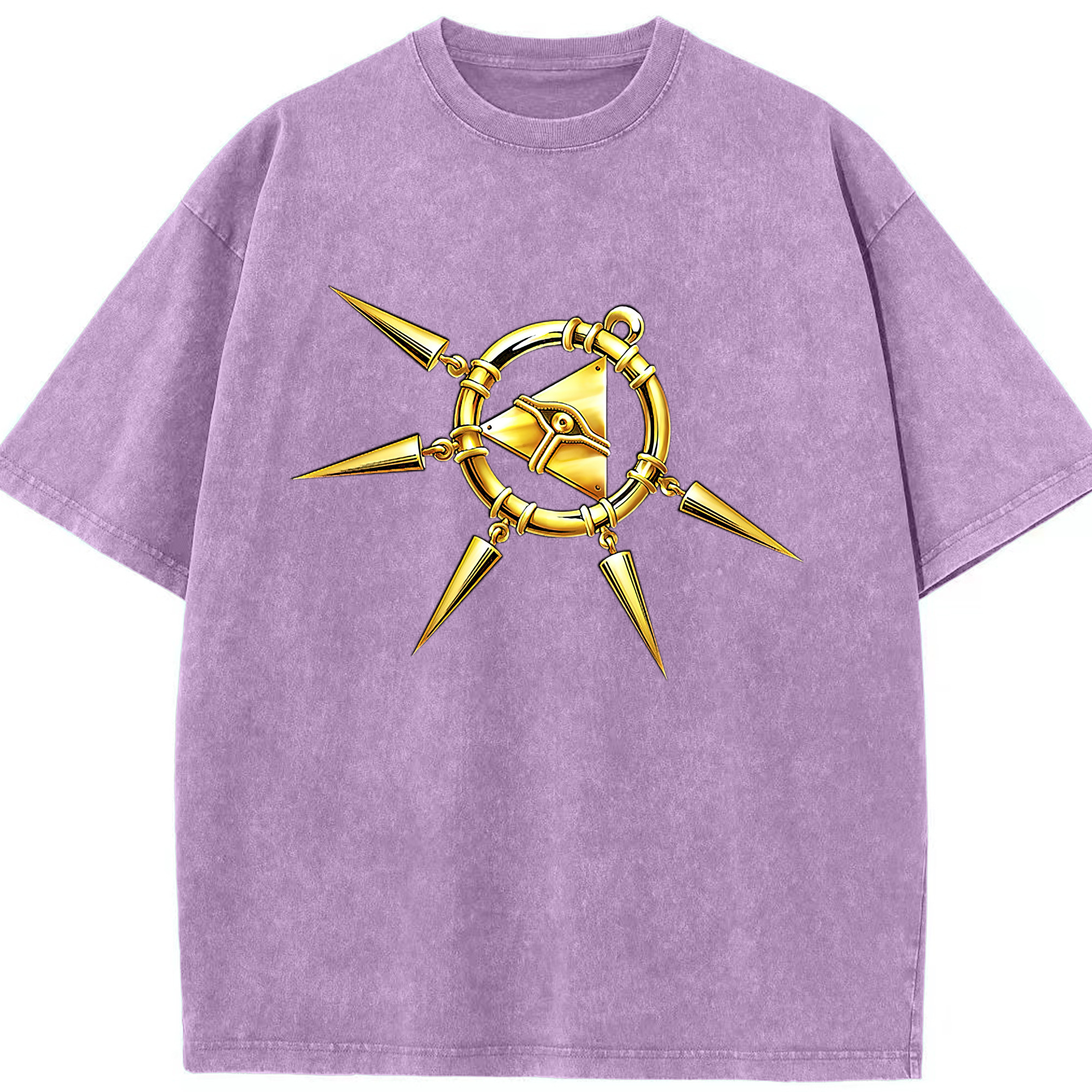 （画像用） 遊☆戯☆王 Yu-Gi-Oh! 綿100% ヴィンテージ風 半袖Tシャツ（フロントプリント）