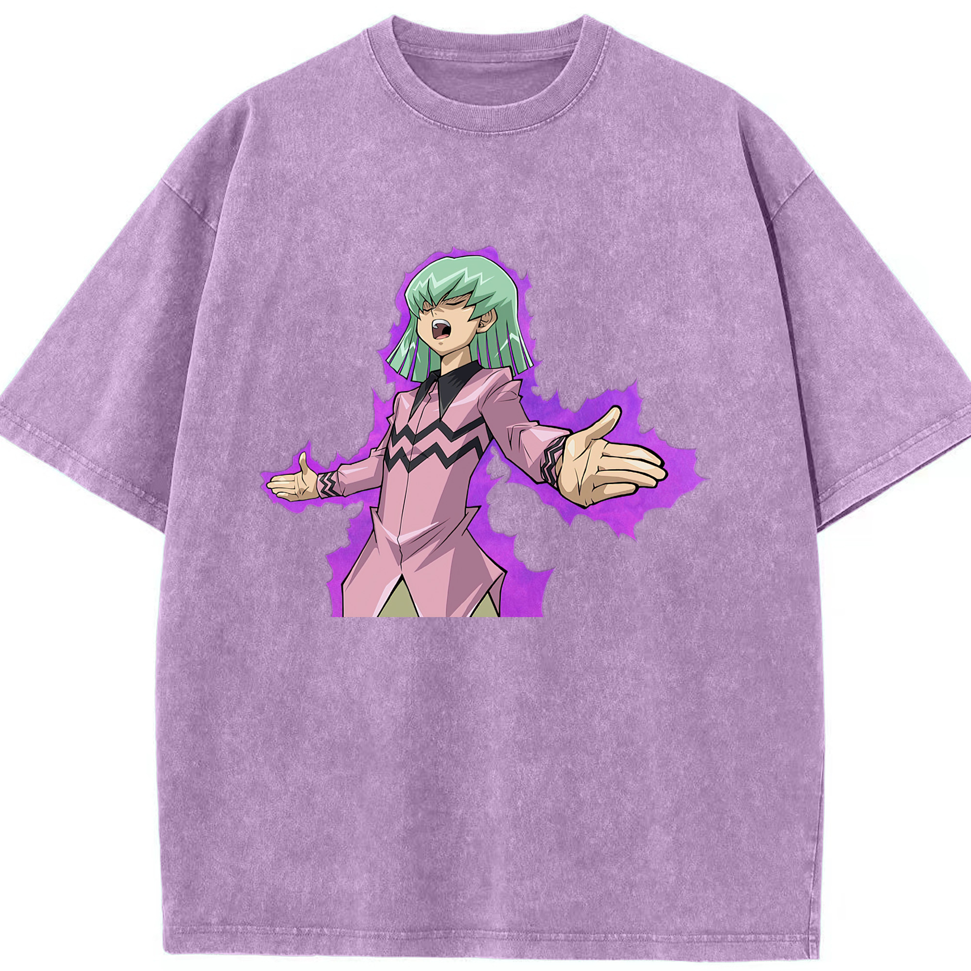 （画像用） 遊☆戯☆王 Yu-Gi-Oh! 綿100% ヴィンテージ風 半袖Tシャツ（フロントプリント）