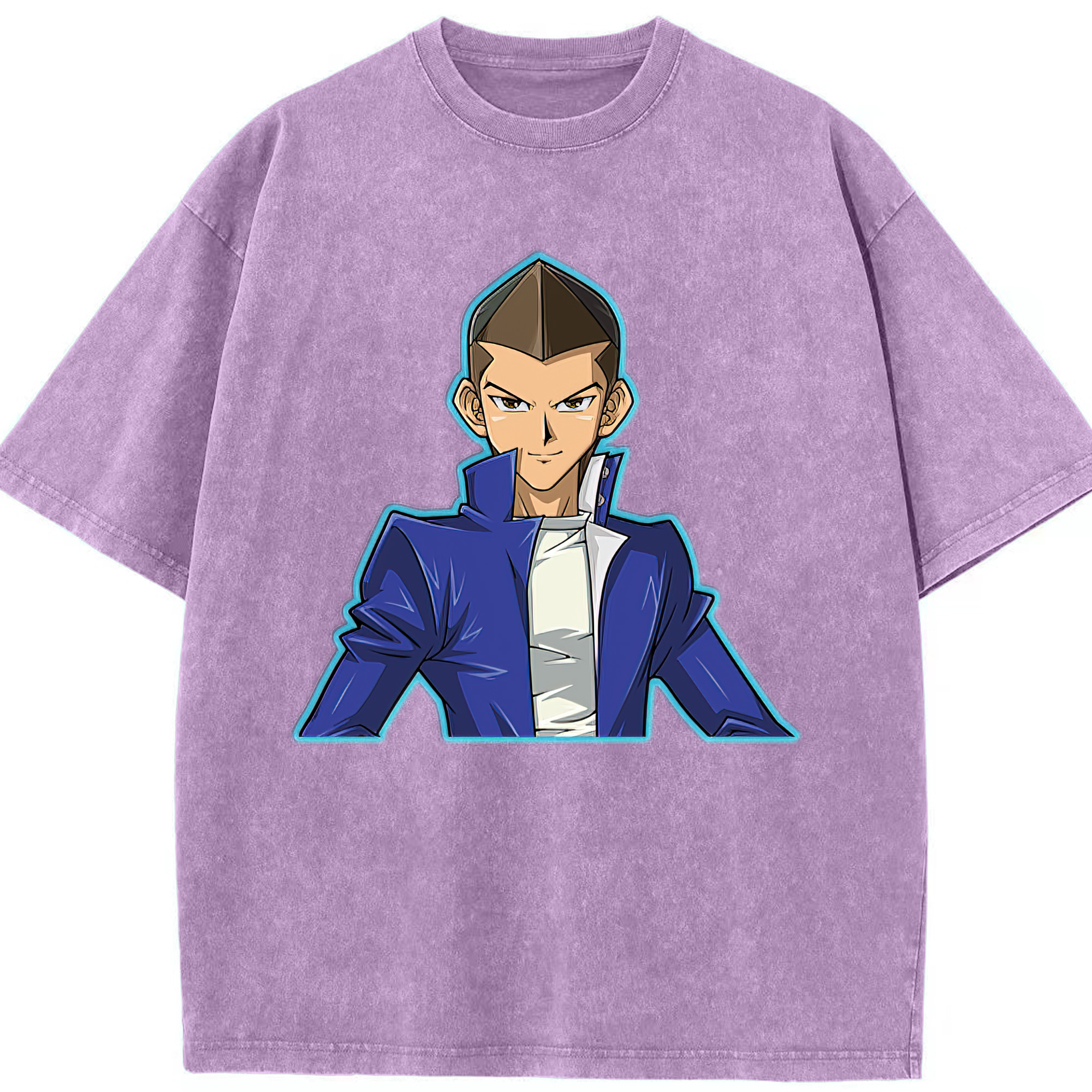 （画像用） 遊☆戯☆王 Yu-Gi-Oh! 綿100% ヴィンテージ風 半袖Tシャツ（フロントプリント）