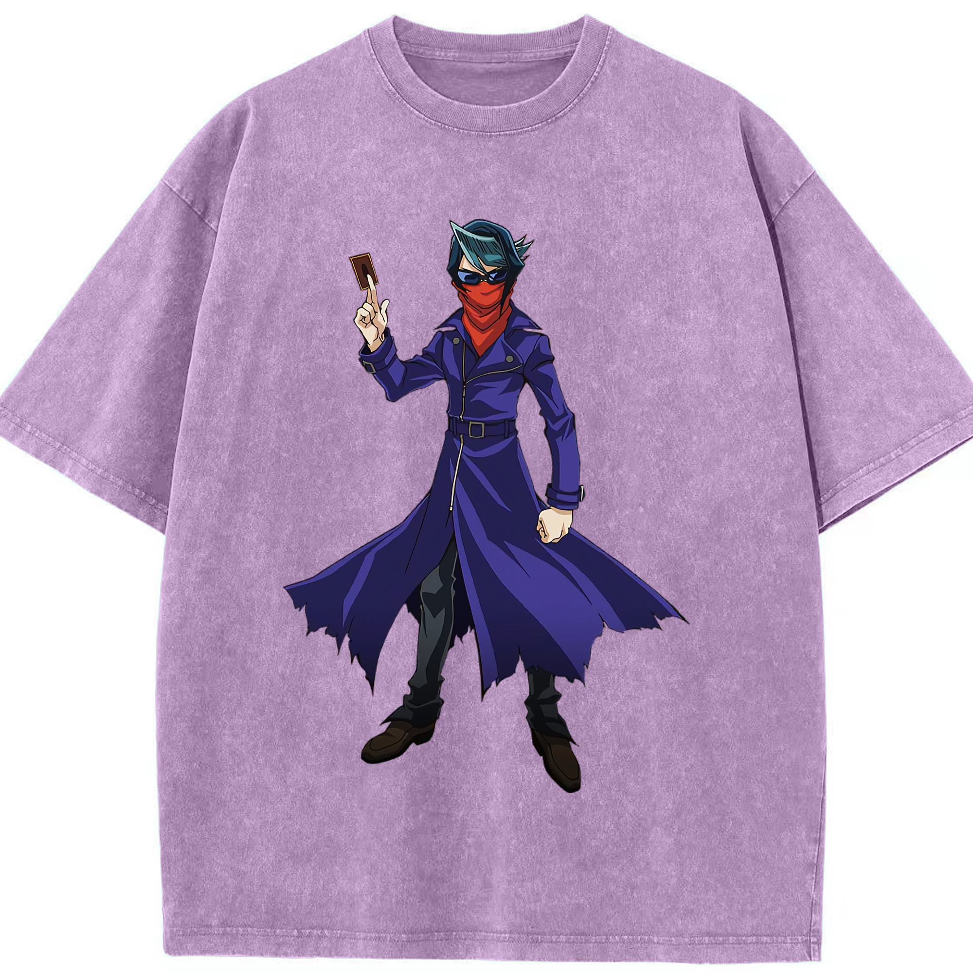 （画像用） 遊☆戯☆王 Yu-Gi-Oh! 綿100% ヴィンテージ風 半袖Tシャツ（フロントプリント）