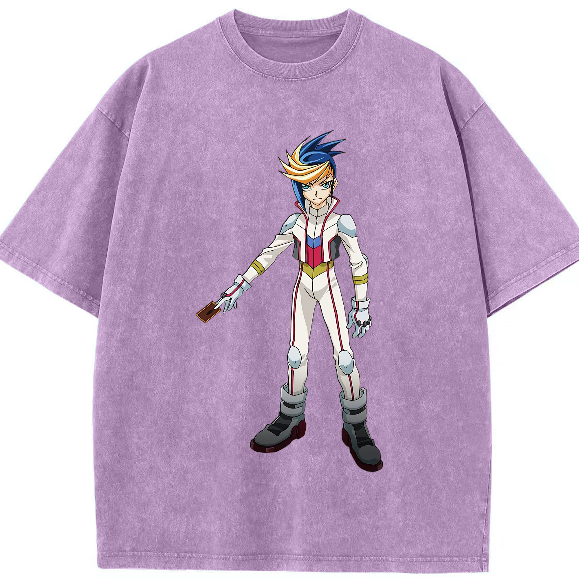（画像用） 遊☆戯☆王 Yu-Gi-Oh! 綿100% ヴィンテージ風 半袖Tシャツ（フロントプリント）