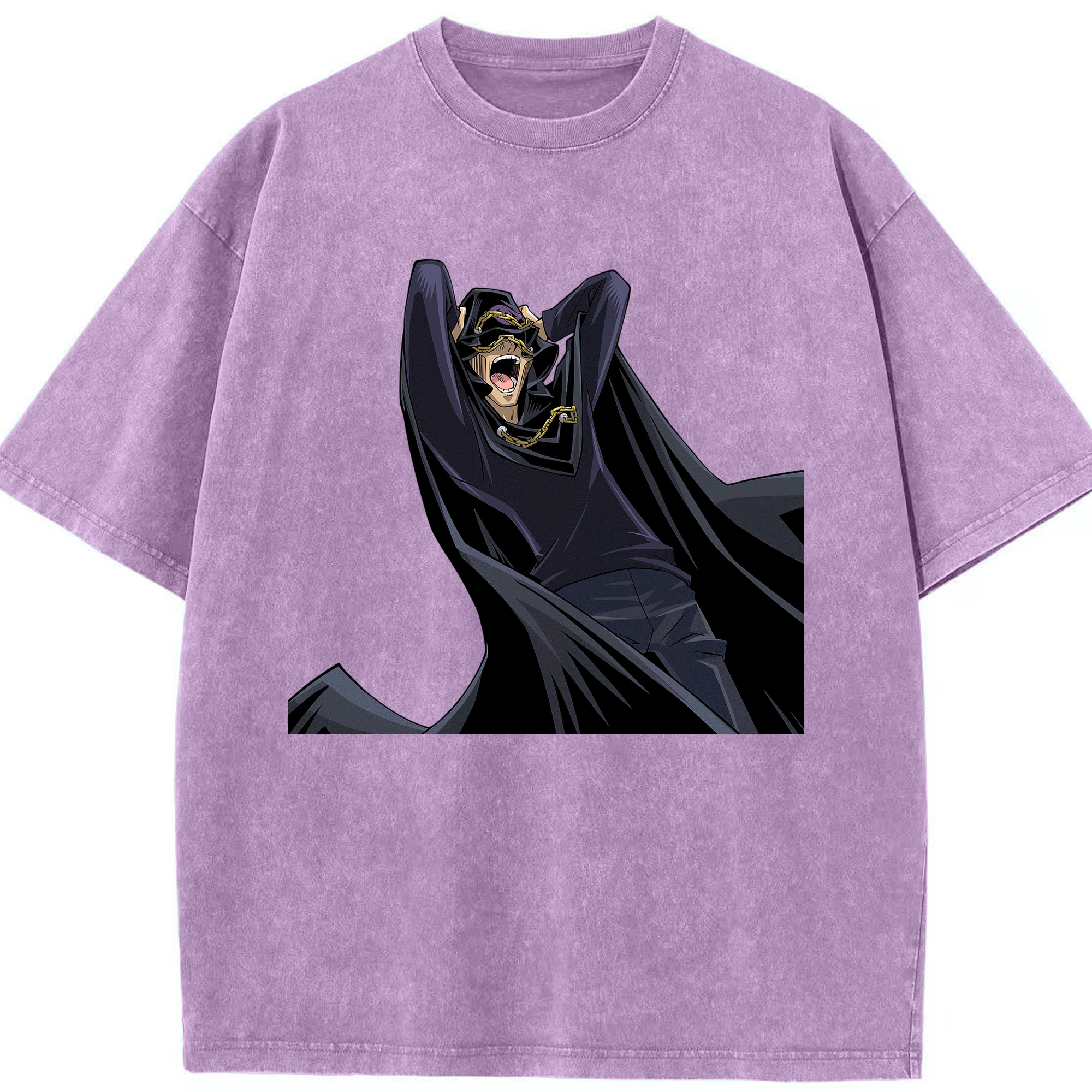 （画像用） 遊☆戯☆王 Yu-Gi-Oh! 綿100% ヴィンテージ風 半袖Tシャツ（フロントプリント）