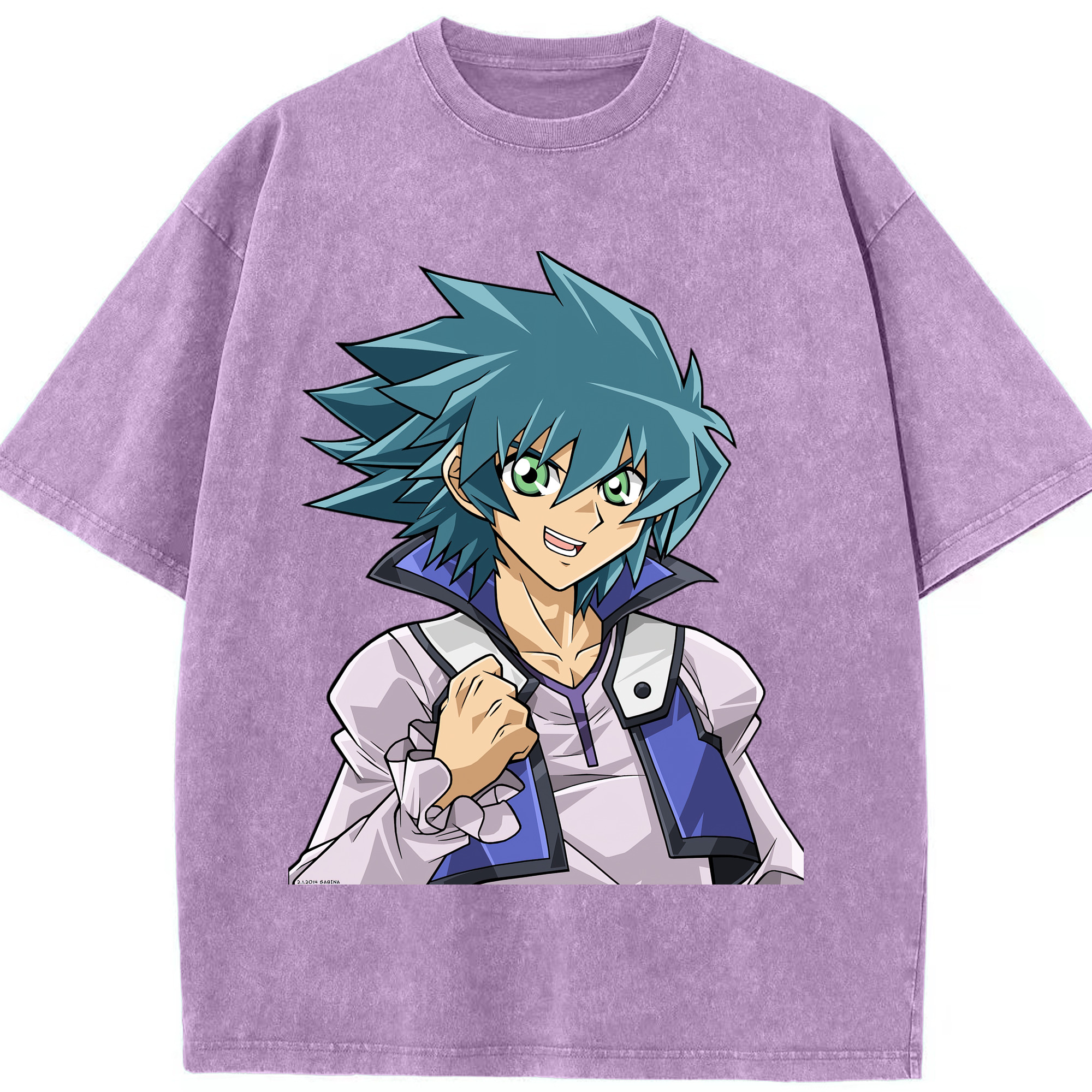 （画像用） 遊☆戯☆王 Yu-Gi-Oh! 綿100% ヴィンテージ風 半袖Tシャツ（フロントプリント）