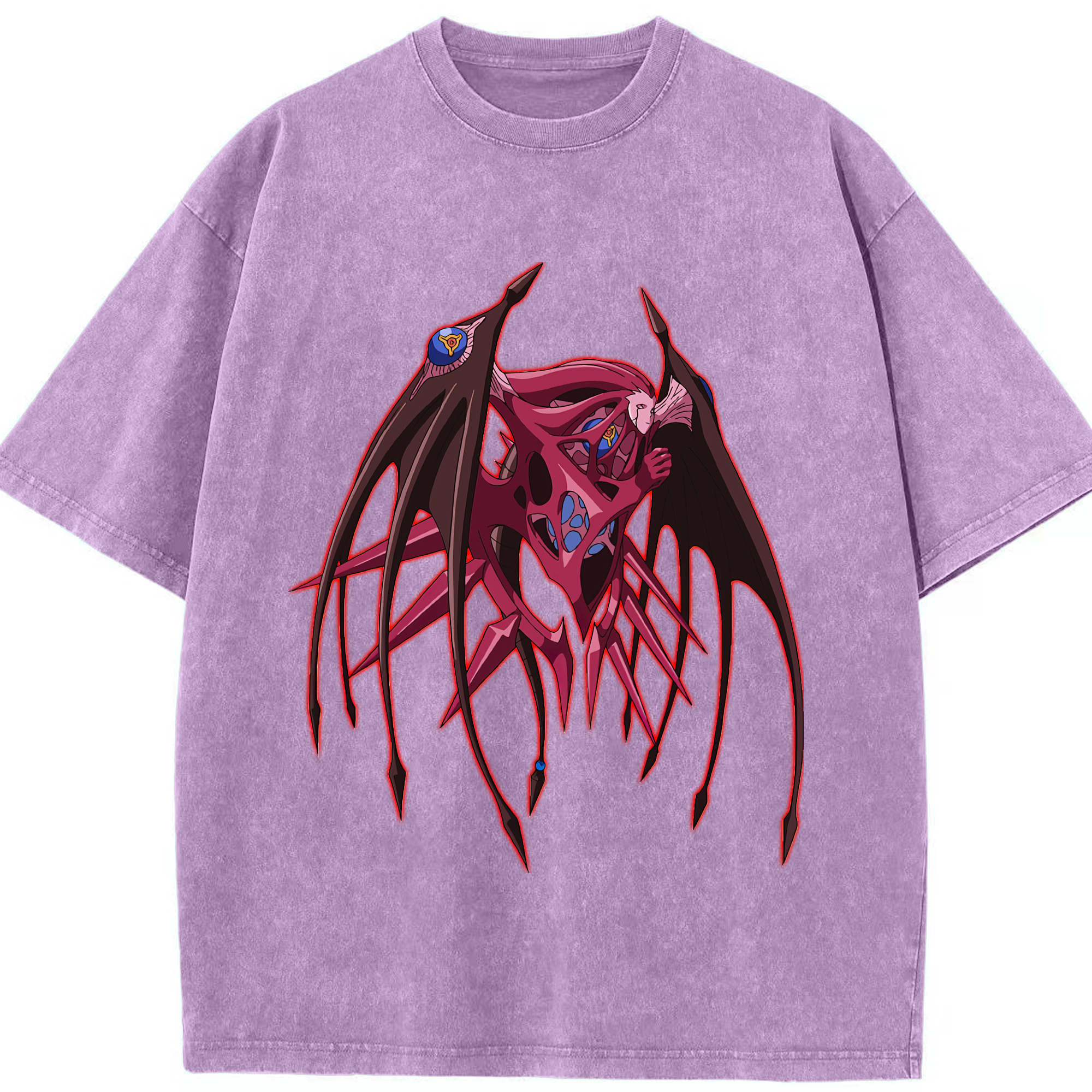 （画像用） 遊☆戯☆王 Yu-Gi-Oh! 綿100% ヴィンテージ風 半袖Tシャツ（フロントプリント）