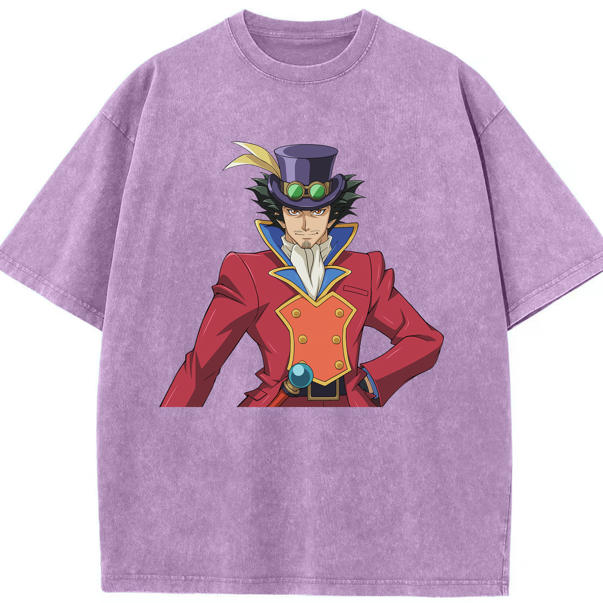 （画像用） 遊☆戯☆王 Yu-Gi-Oh! 綿100% ヴィンテージ風 半袖Tシャツ（フロントプリント）
