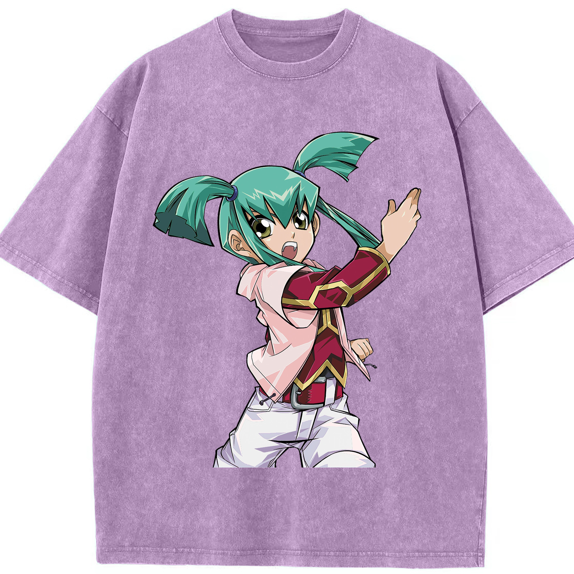 （画像用） 遊☆戯☆王 Yu-Gi-Oh! 綿100% ヴィンテージ風 半袖Tシャツ（フロントプリント）