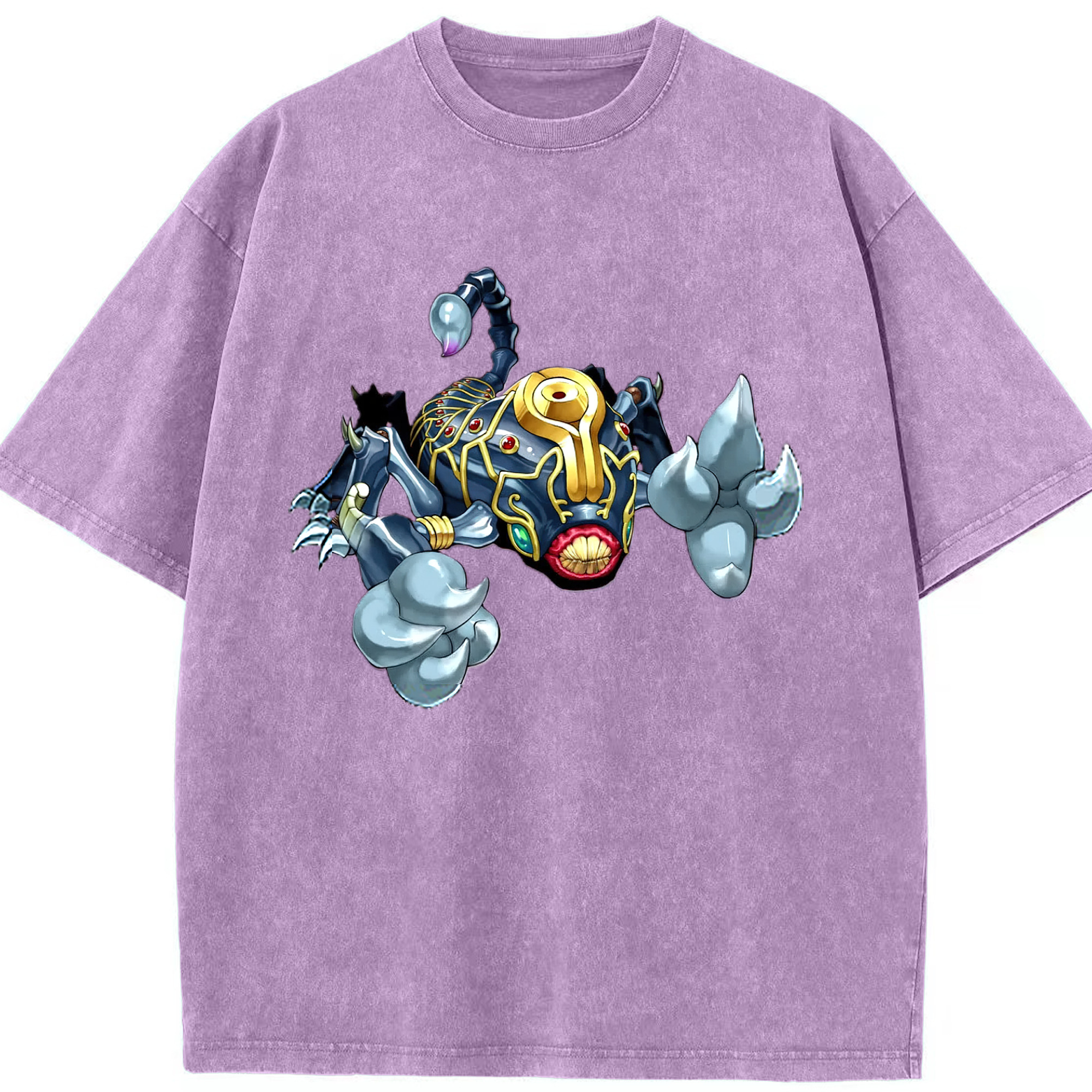 （画像用） 遊☆戯☆王 Yu-Gi-Oh! 綿100% ヴィンテージ風 半袖Tシャツ（フロントプリント）