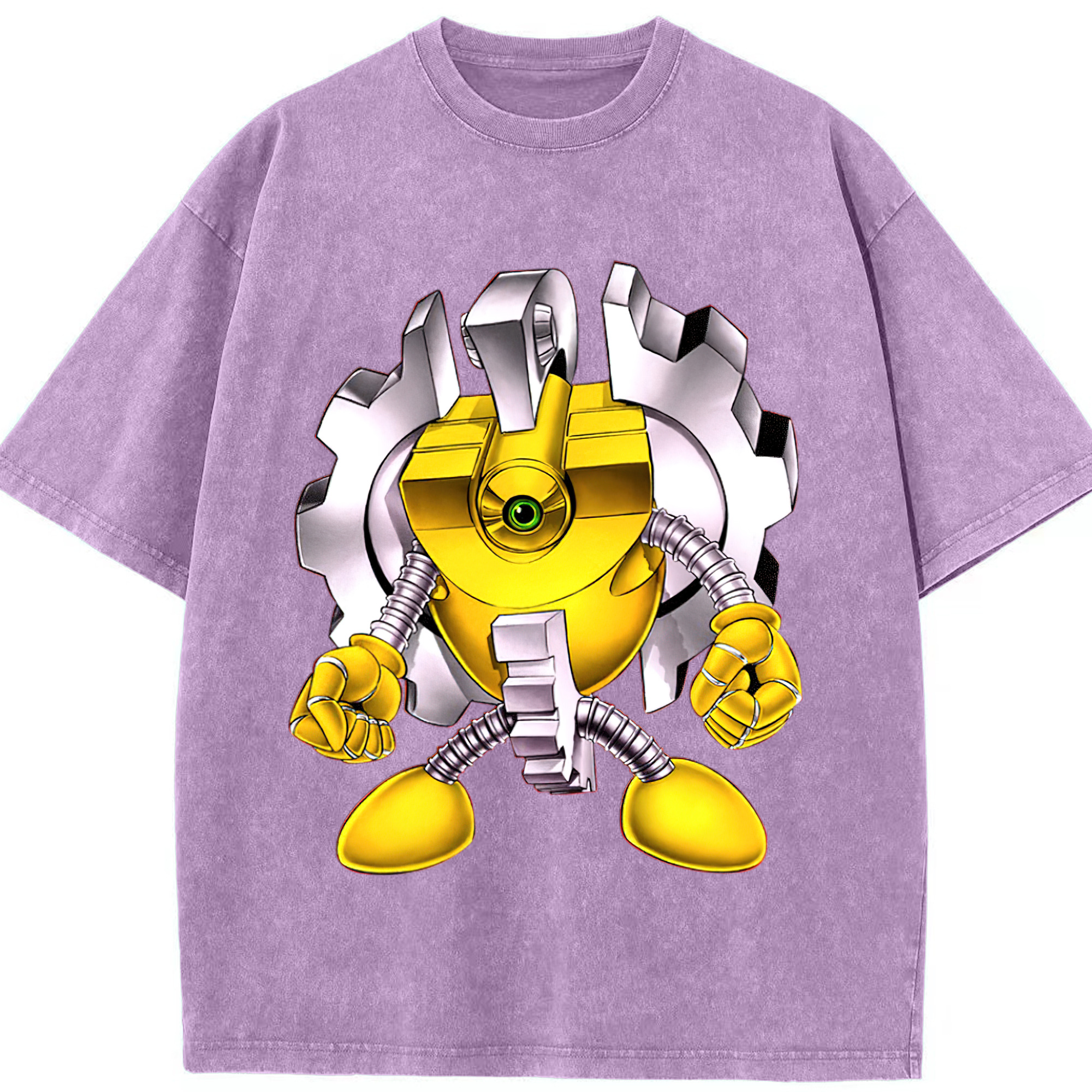 （画像用） 遊☆戯☆王 Yu-Gi-Oh! 綿100% ヴィンテージ風 半袖Tシャツ（フロントプリント）