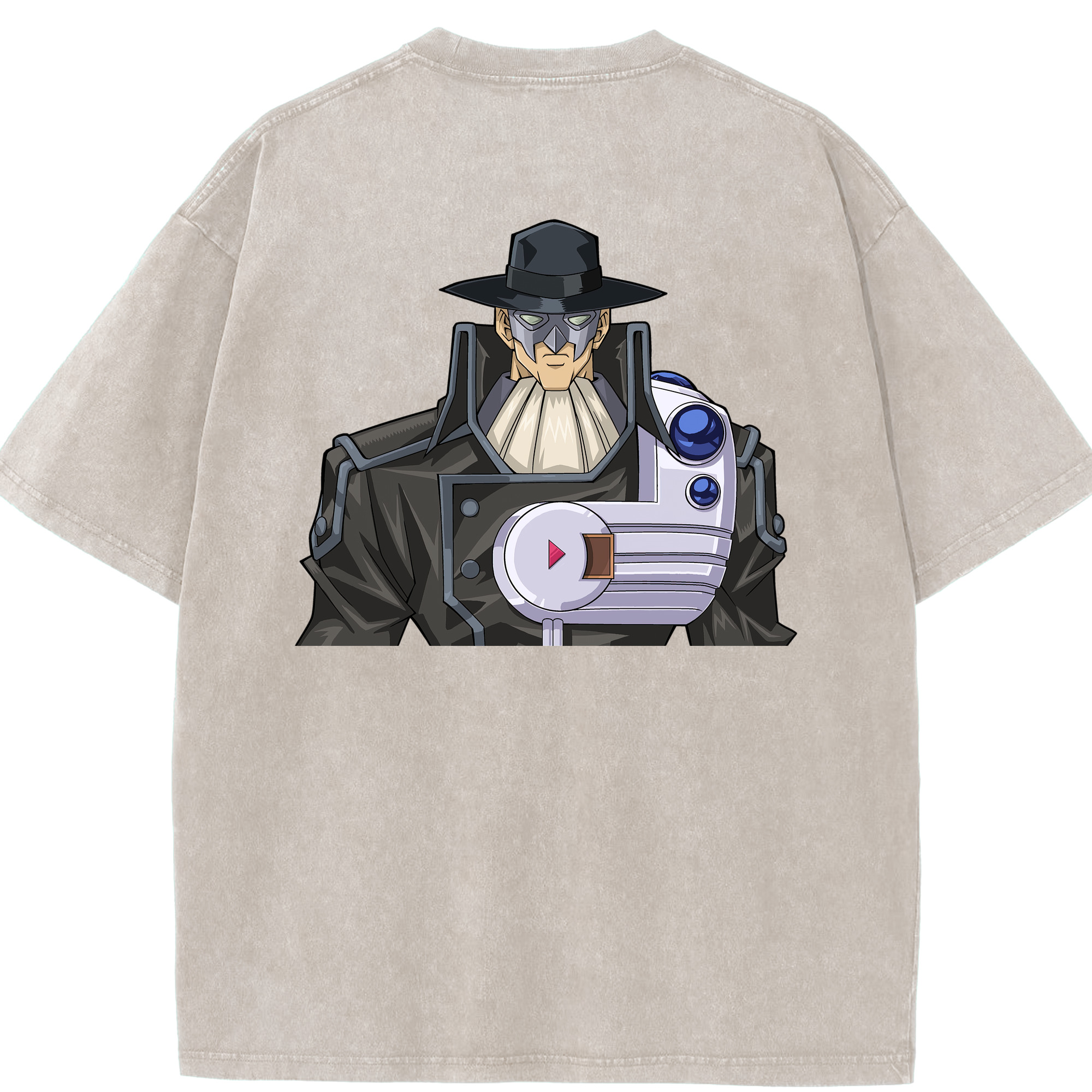 （画像用） 遊☆戯☆王 Yu-Gi-Oh! 綿100% ヴィンテージ風 半袖Tシャツ（背面プリント）