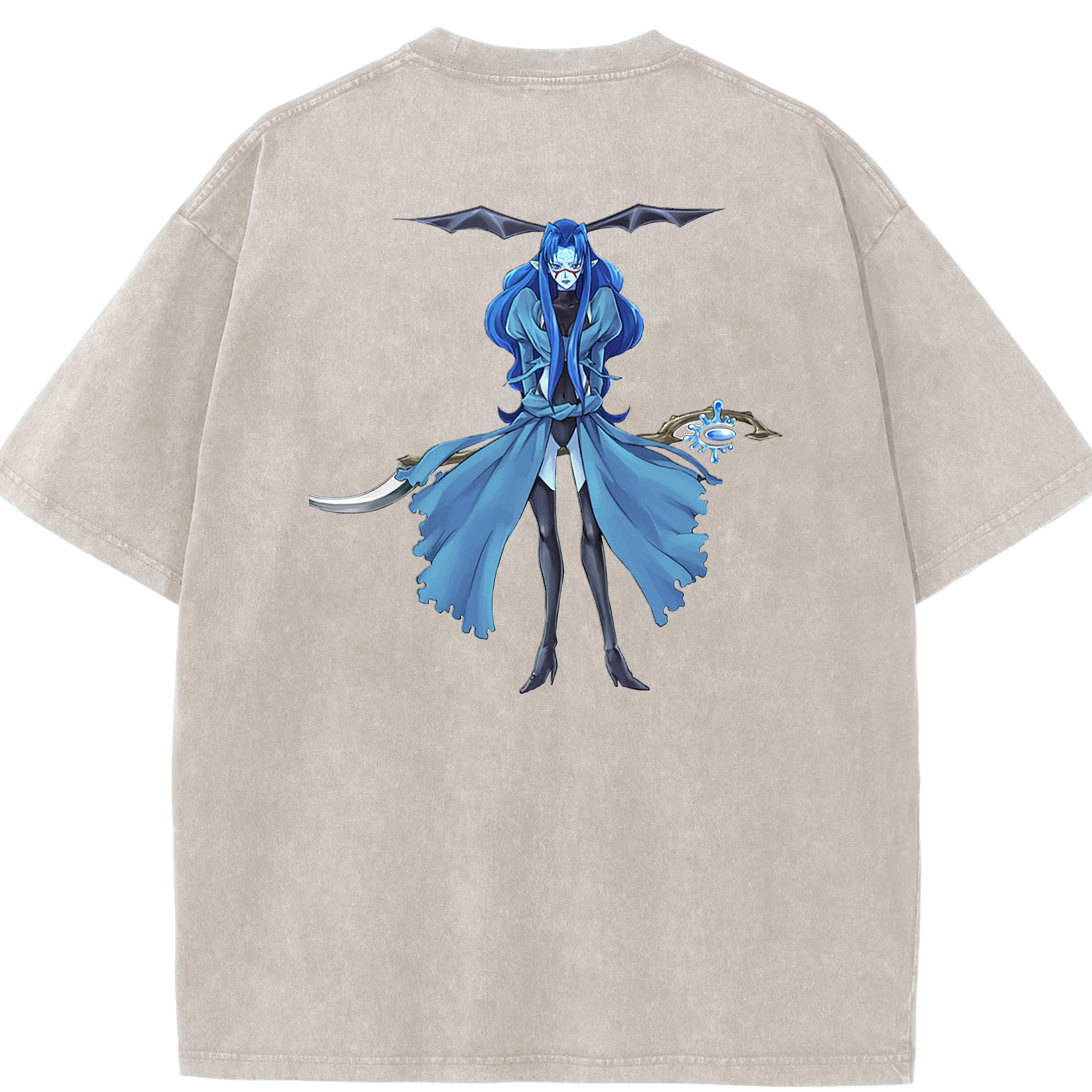 （画像用） 遊☆戯☆王 Yu-Gi-Oh! 綿100% ヴィンテージ風 半袖Tシャツ（背面プリント）