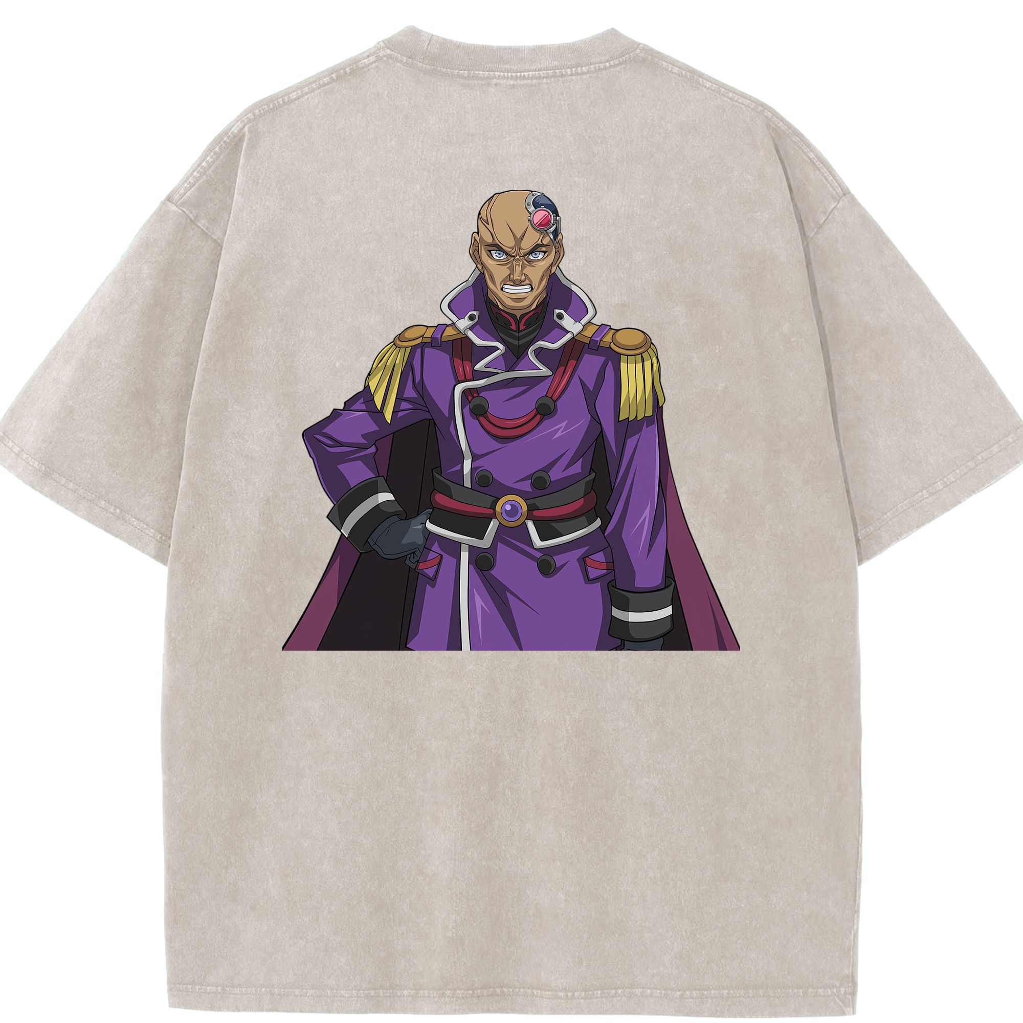 （画像用） 遊☆戯☆王 Yu-Gi-Oh! 綿100% ヴィンテージ風 半袖Tシャツ（背面プリント）