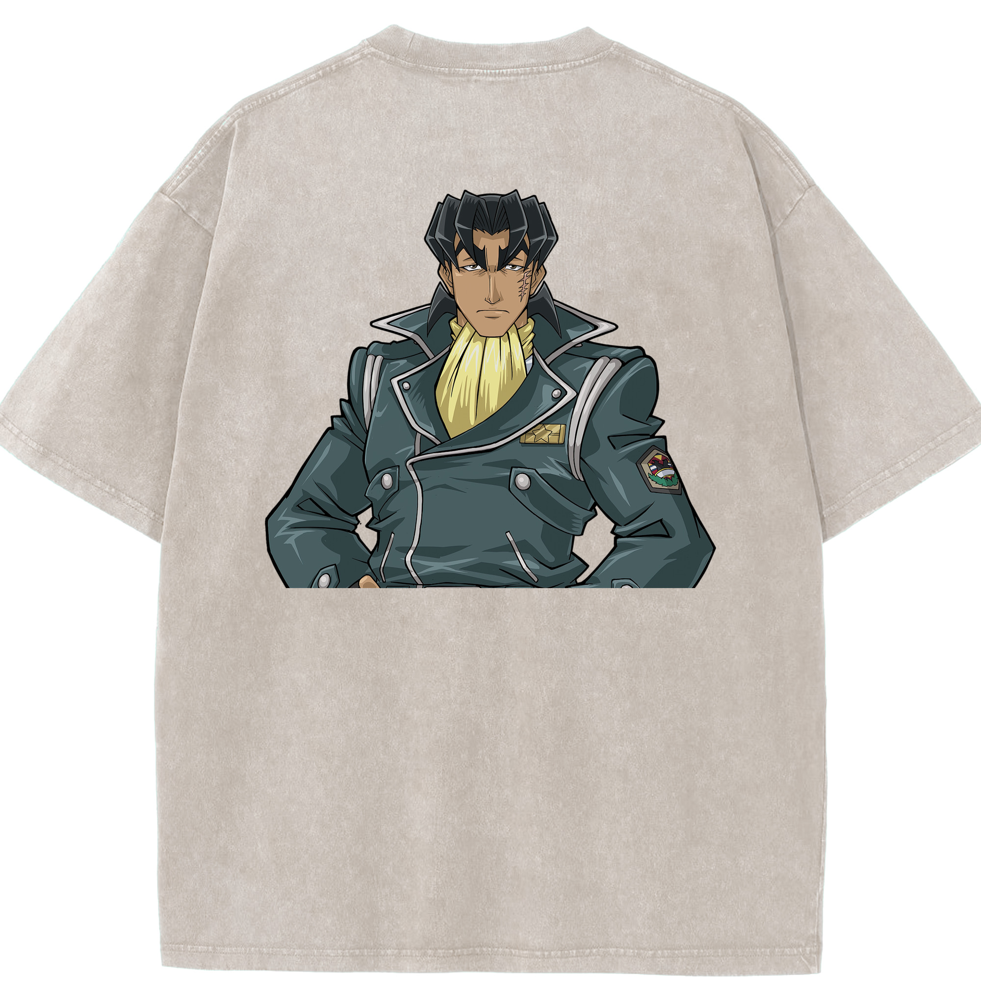 （画像用） 遊☆戯☆王 Yu-Gi-Oh! 綿100% ヴィンテージ風 半袖Tシャツ（背面プリント）