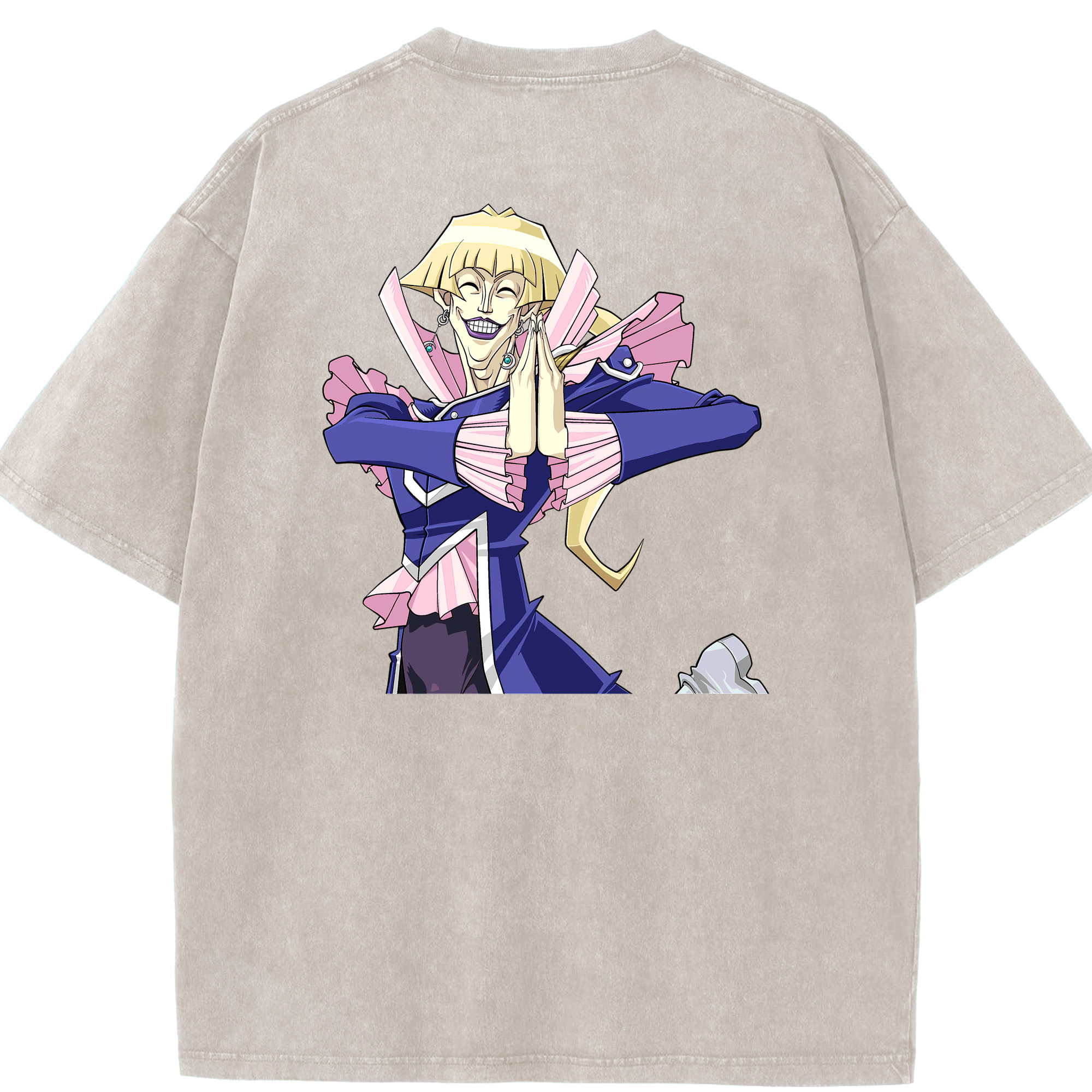 （画像用） 遊☆戯☆王 Yu-Gi-Oh! 綿100% ヴィンテージ風 半袖Tシャツ（背面プリント）