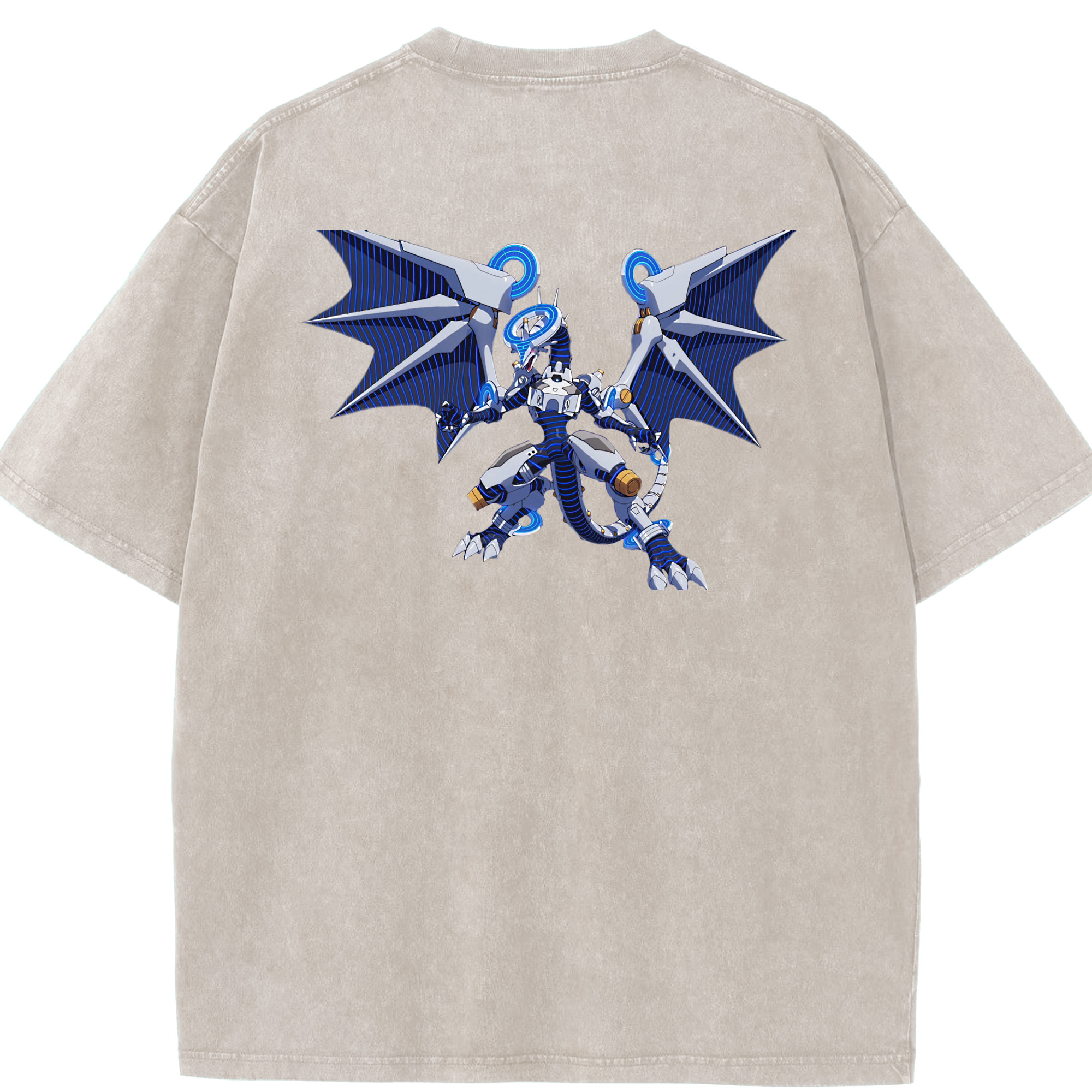 （画像用） 遊☆戯☆王 Yu-Gi-Oh! 綿100% ヴィンテージ風 半袖Tシャツ（背面プリント）