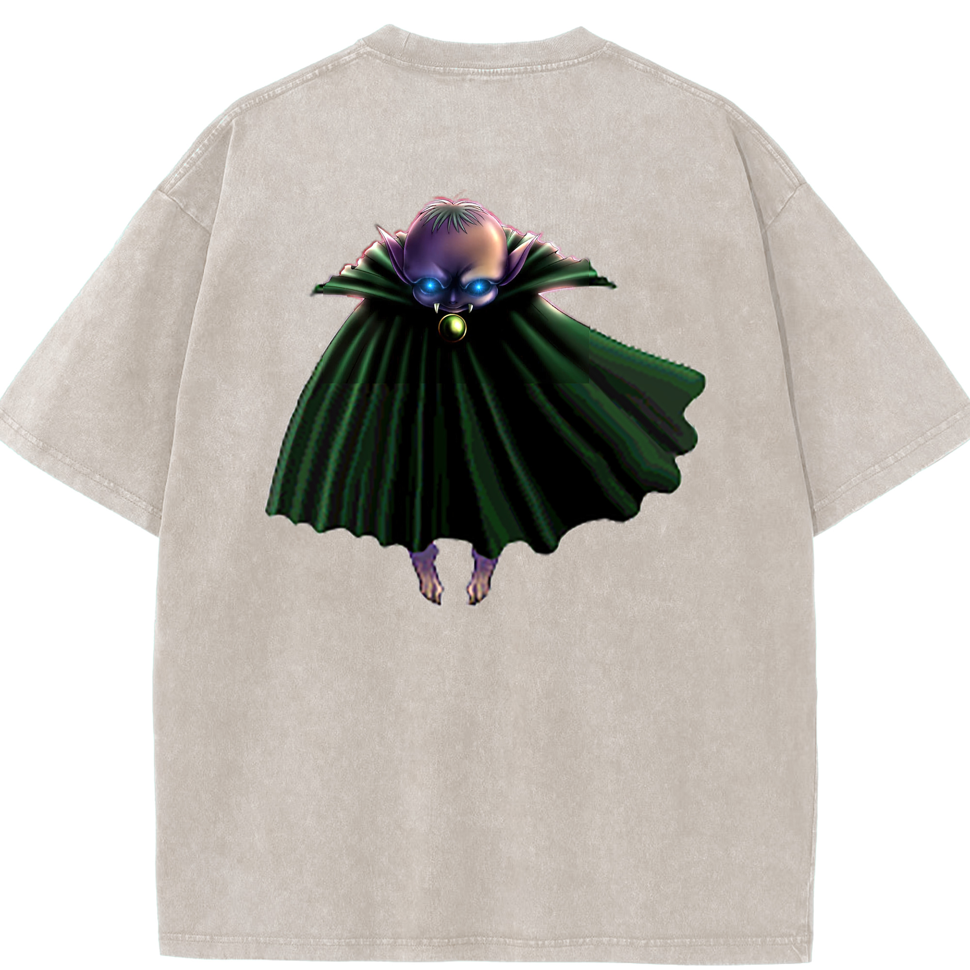 （画像用） 遊☆戯☆王 Yu-Gi-Oh! 綿100% ヴィンテージ風 半袖Tシャツ（背面プリント）