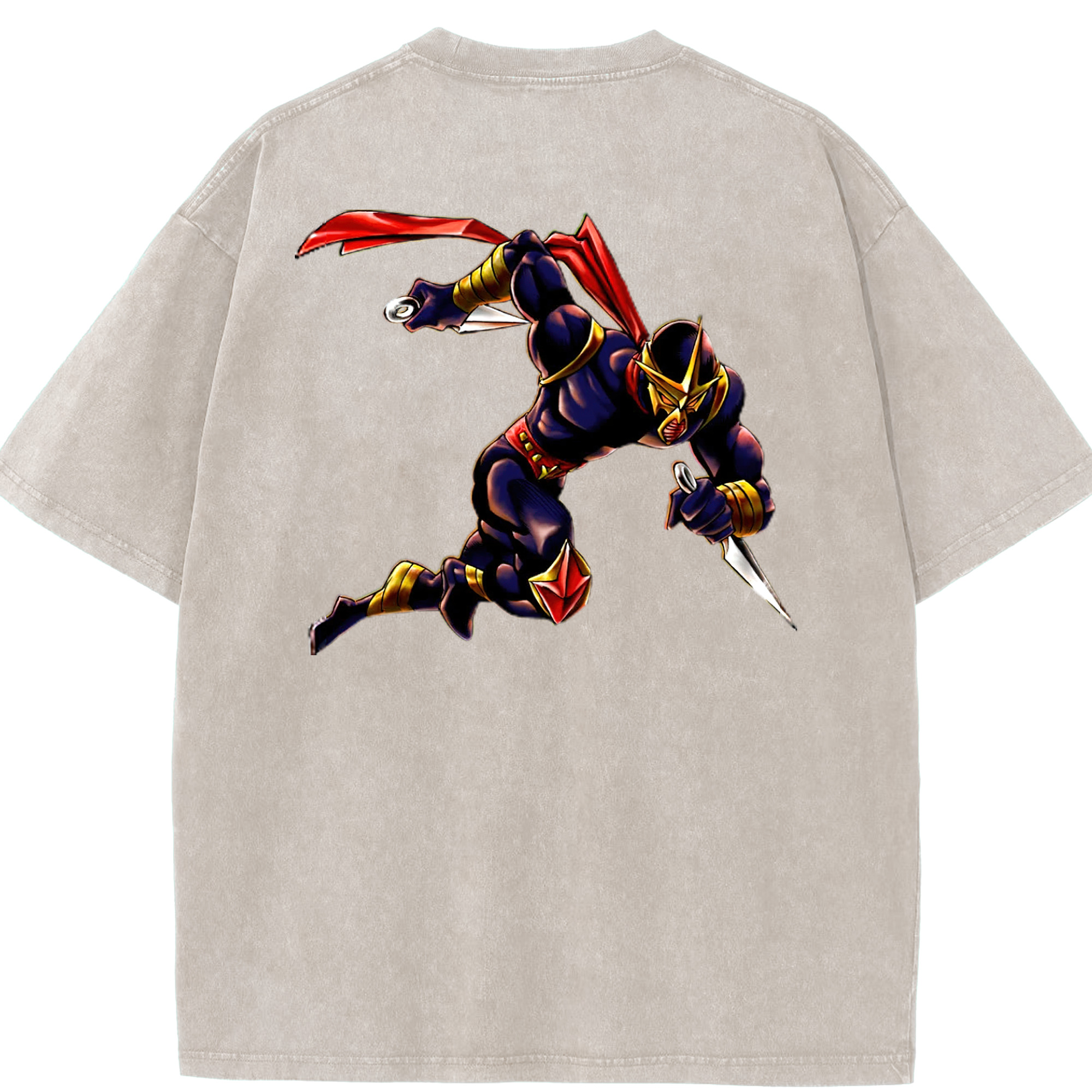 （画像用） 遊☆戯☆王 Yu-Gi-Oh! 綿100% ヴィンテージ風 半袖Tシャツ（背面プリント）