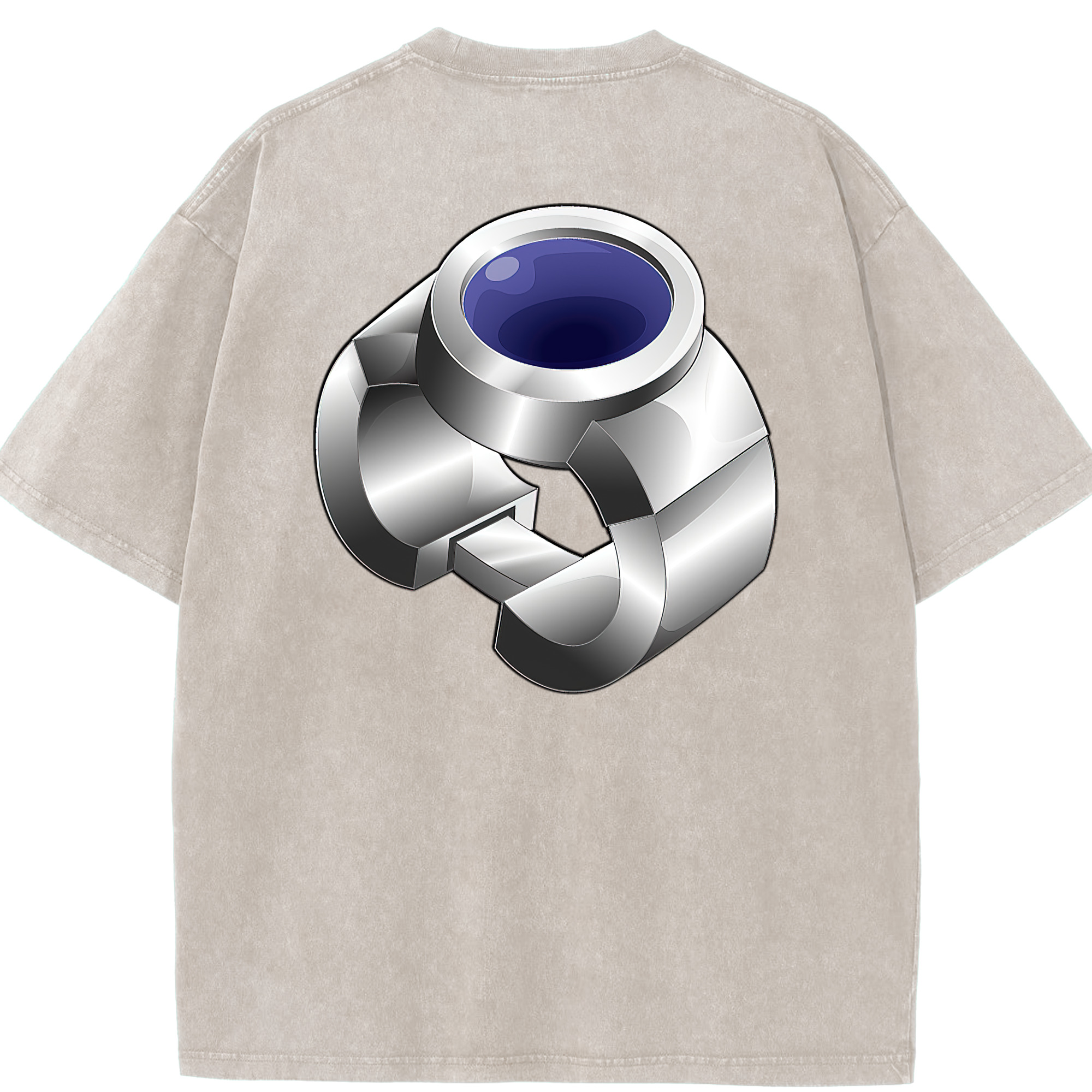 （画像用） 遊☆戯☆王 Yu-Gi-Oh! 綿100% ヴィンテージ風 半袖Tシャツ（背面プリント）