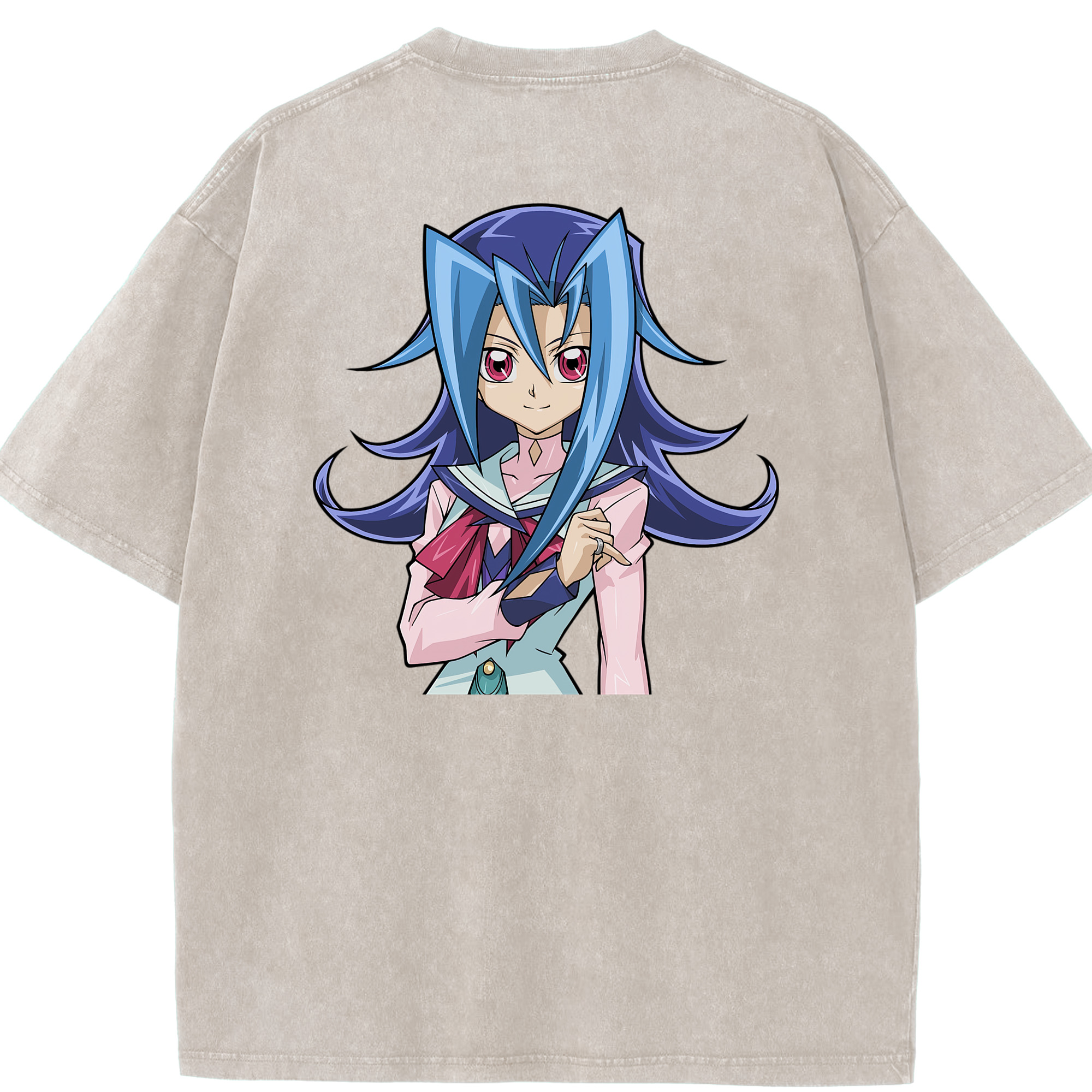 （画像用） 遊☆戯☆王 Yu-Gi-Oh! 綿100% ヴィンテージ風 半袖Tシャツ（背面プリント）
