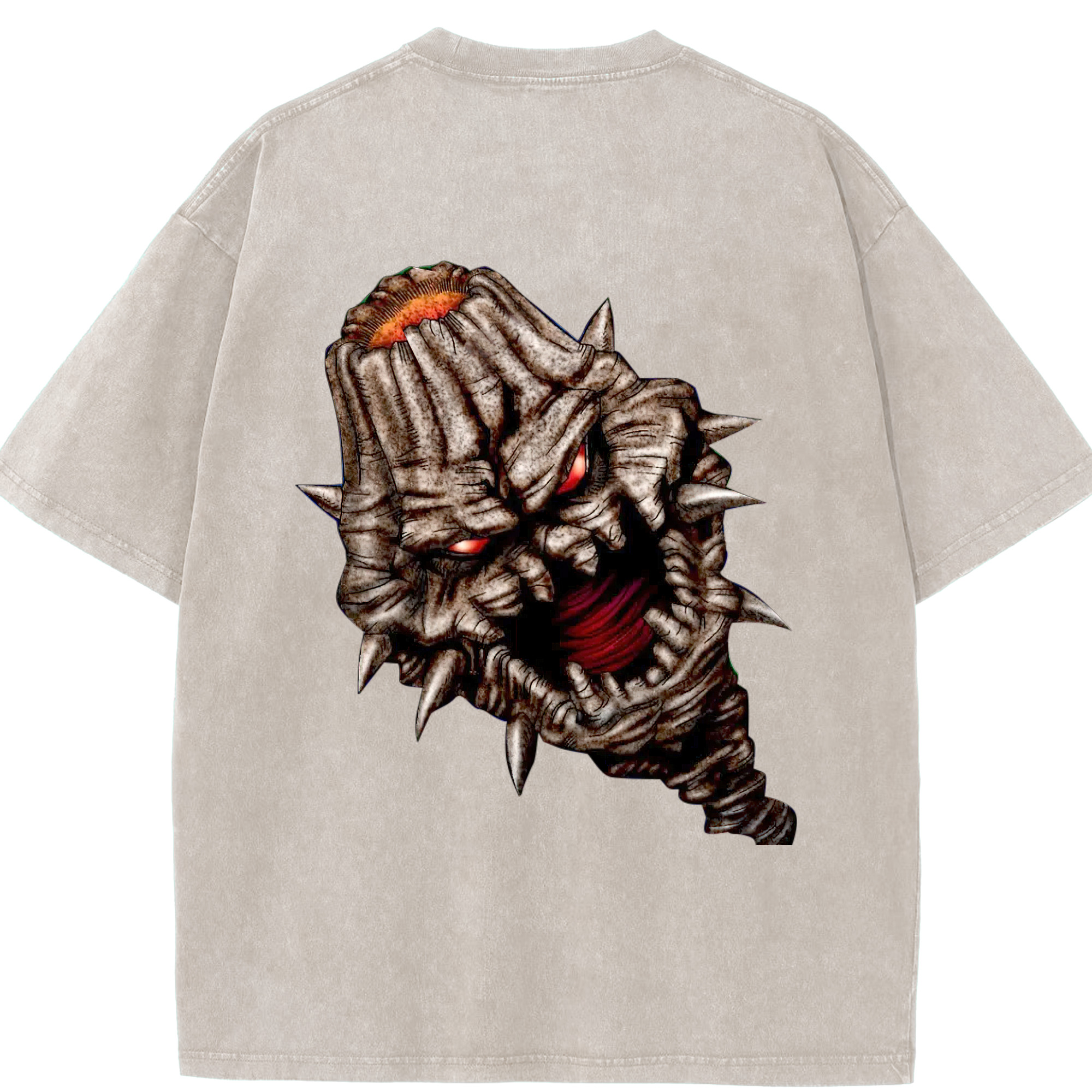 （画像用） 遊☆戯☆王 Yu-Gi-Oh! 綿100% ヴィンテージ風 半袖Tシャツ（背面プリント）